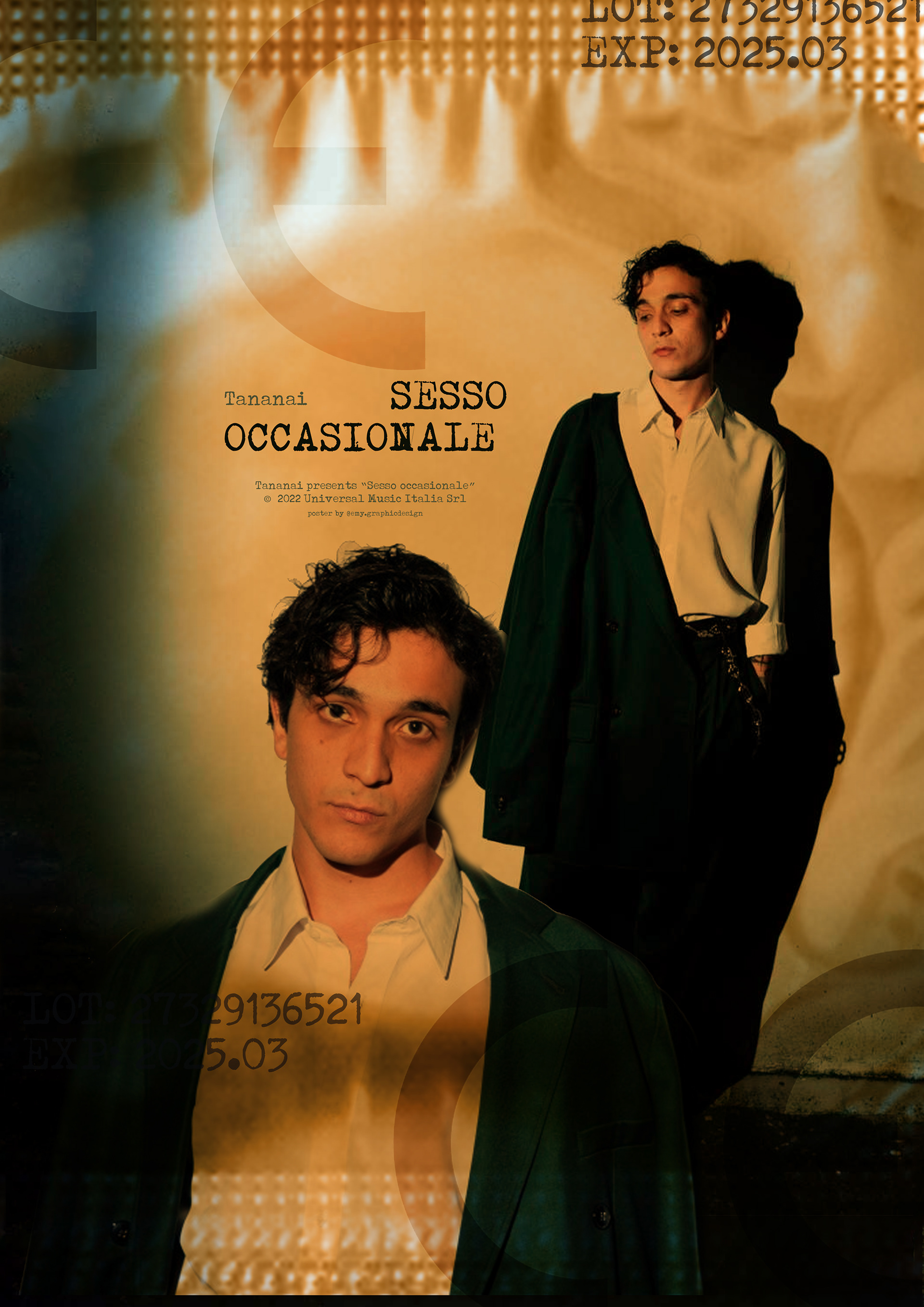 POSTER / Sesso Occasionale - Tananai, 2022