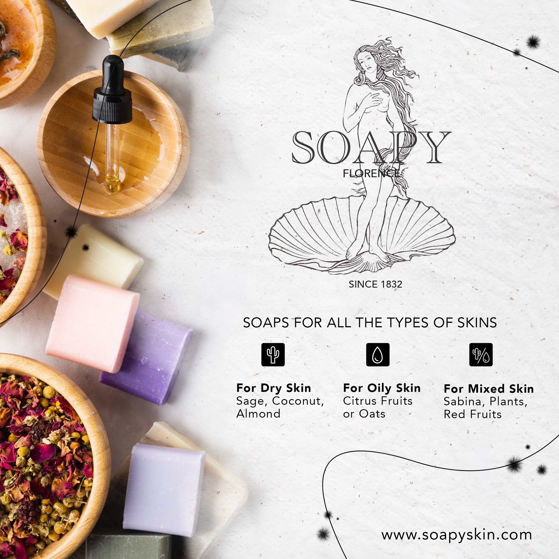 BRANDING / logo + any extras for a soap company