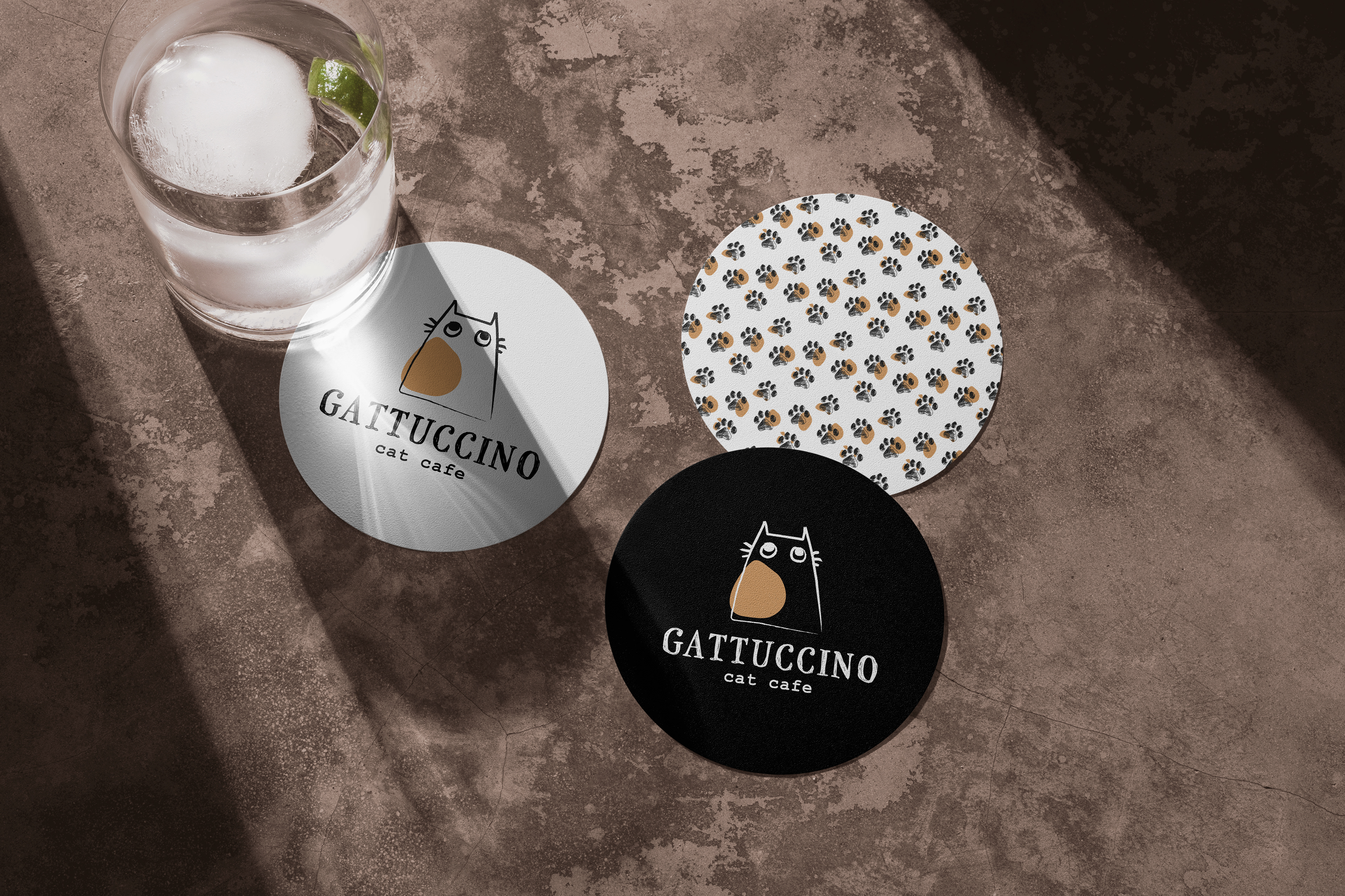 VISUAL IDENTITY / Gattuccino - cat cafè