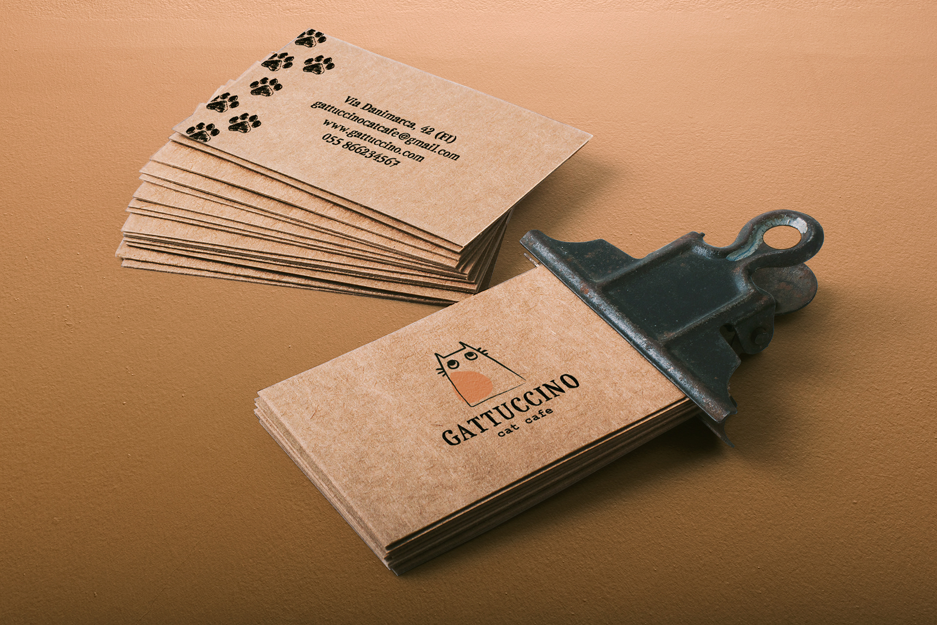 VISUAL IDENTITY / Gattuccino - cat cafè