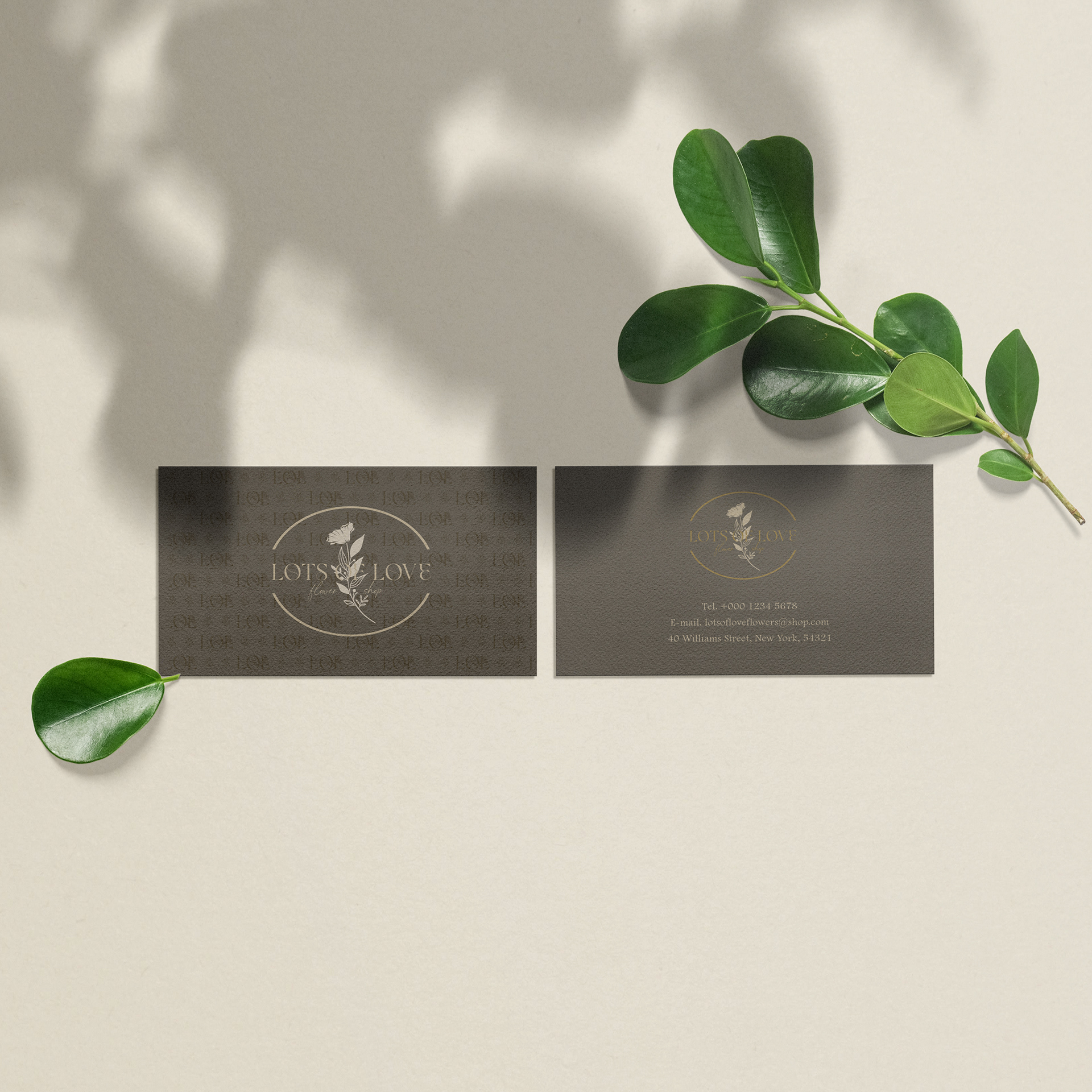 BRANDING / logo + any extras for a flower shop