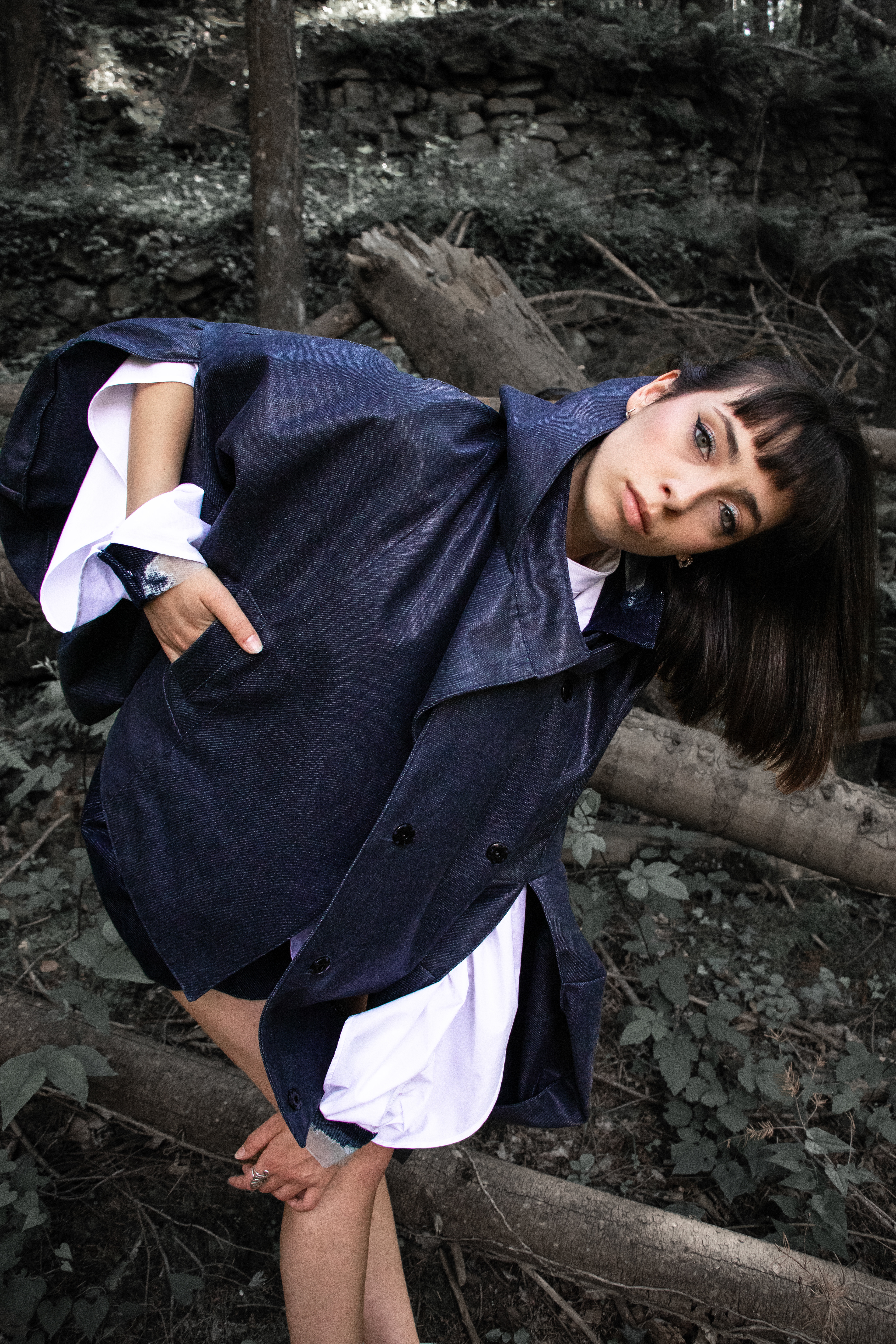 OMORFIA / Outside project. Stylist: Asia Carresi, Lisa Montecchi, Elisa Gentili. Model: Sofia Farini