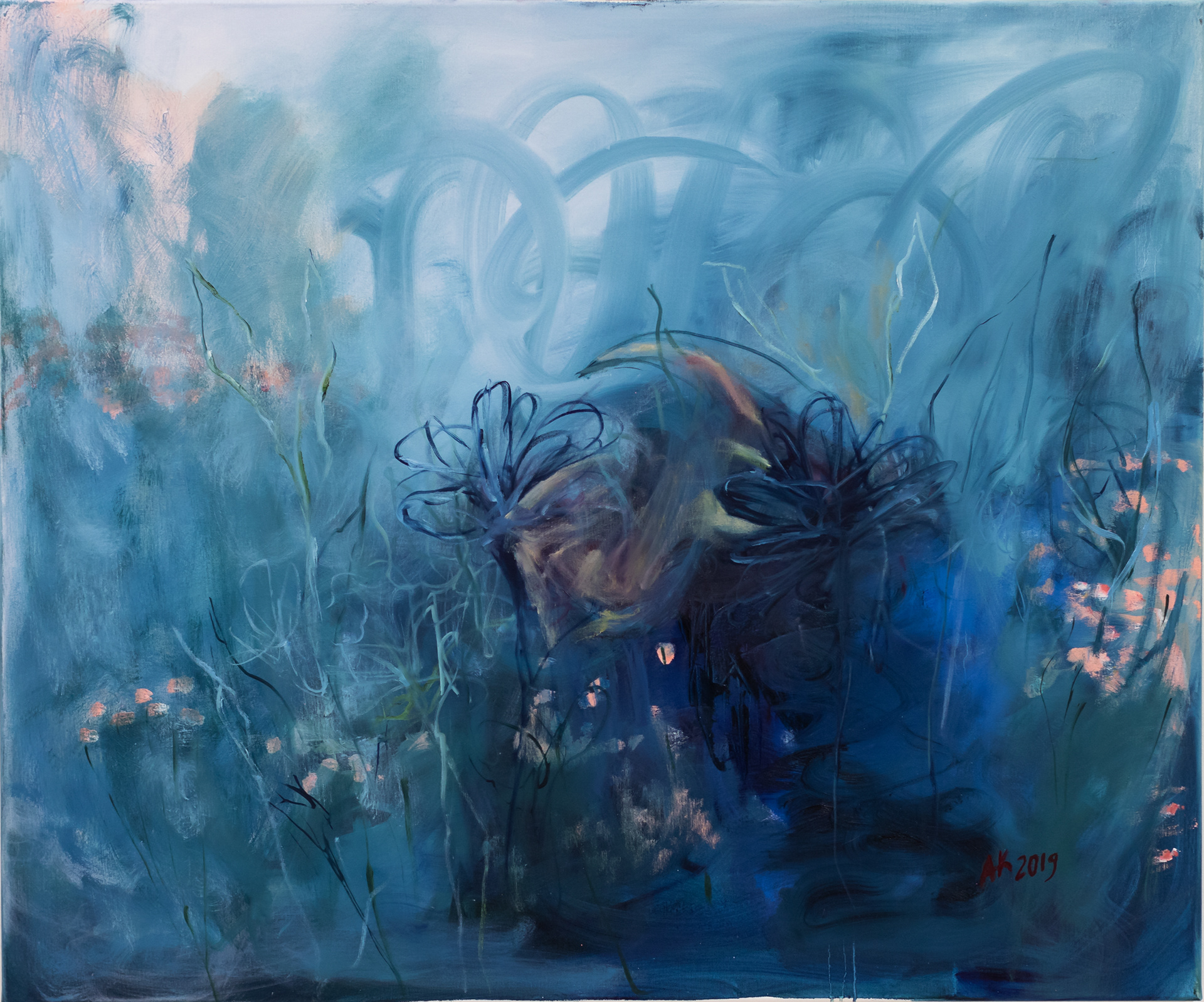 HÄMÄRÄ | TWILIGHT, 2019, 100x120cm, öljy kankaalle, oil on canvas