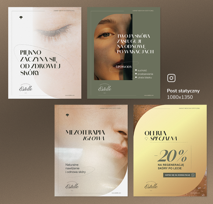 Grafiki statyczne dla platformy Instagram