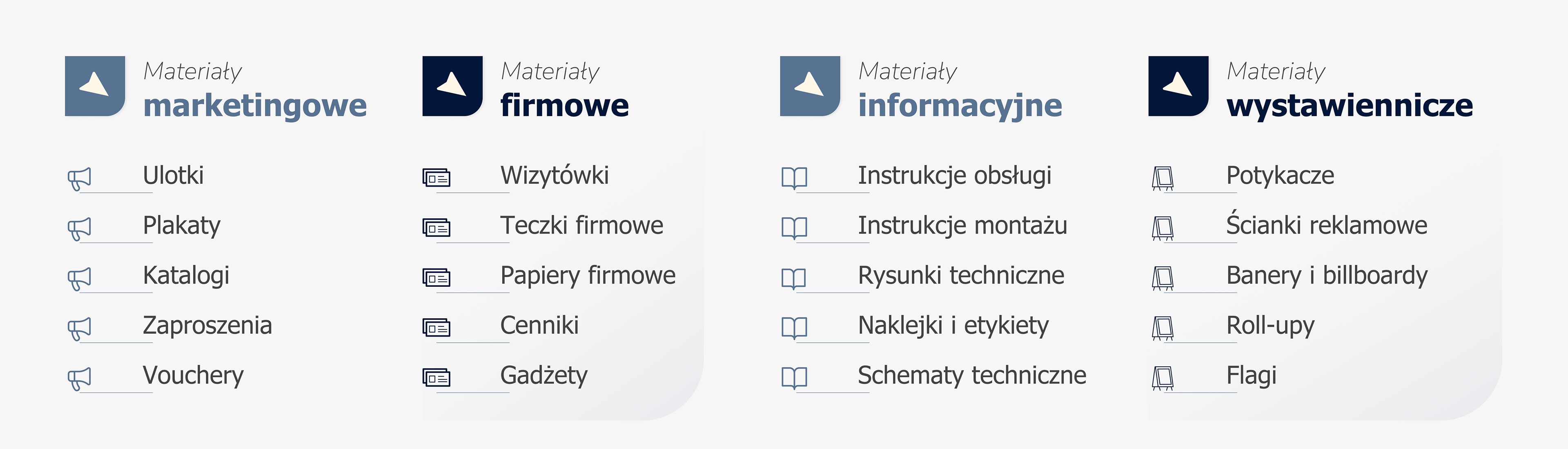 Zakres usługi projektowanie graficznego do druku