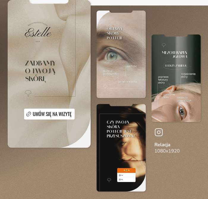 Grafiki statyczne dla platformy Instagram
