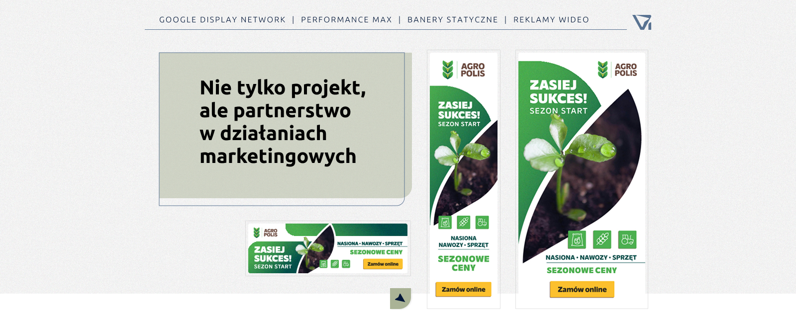 Projektowanie banerów Google Ads
