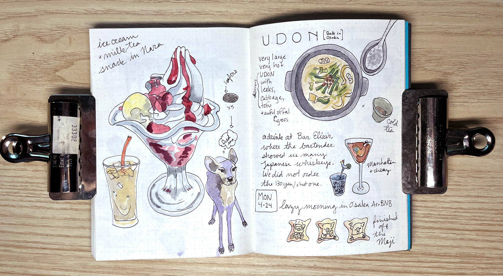Japan food journal