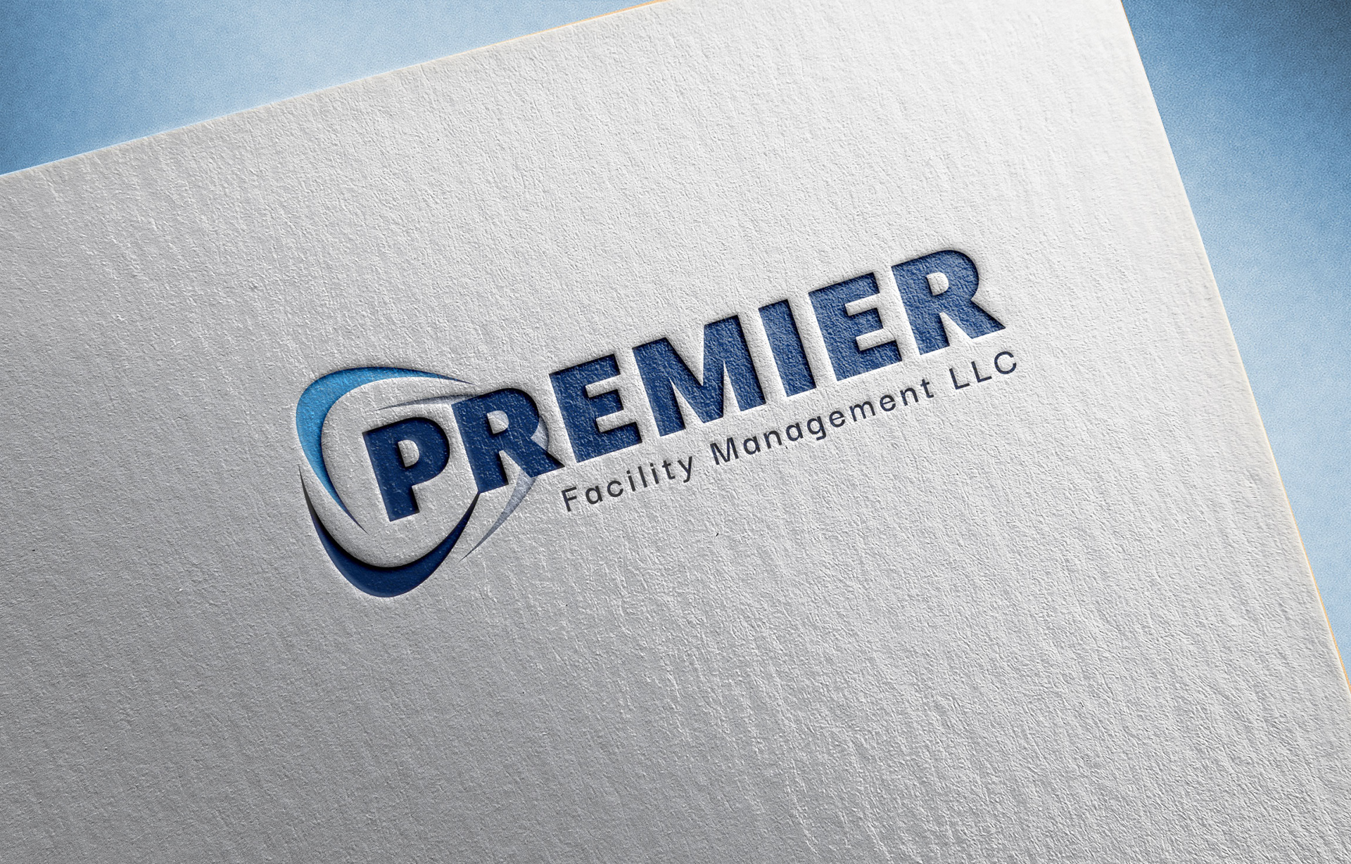 Minimal, modern and bold logo design for Premier Facility Management