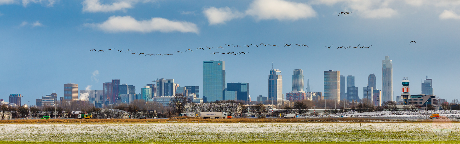 Stadsgezicht Rotterdam - 18 januari 2024