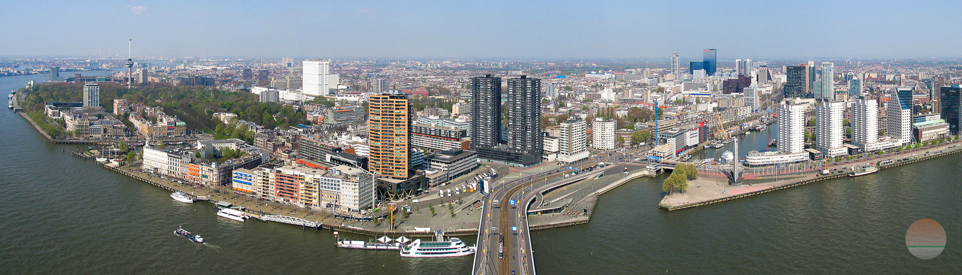 Stadsgezicht Rotterdam - 22  april 2005