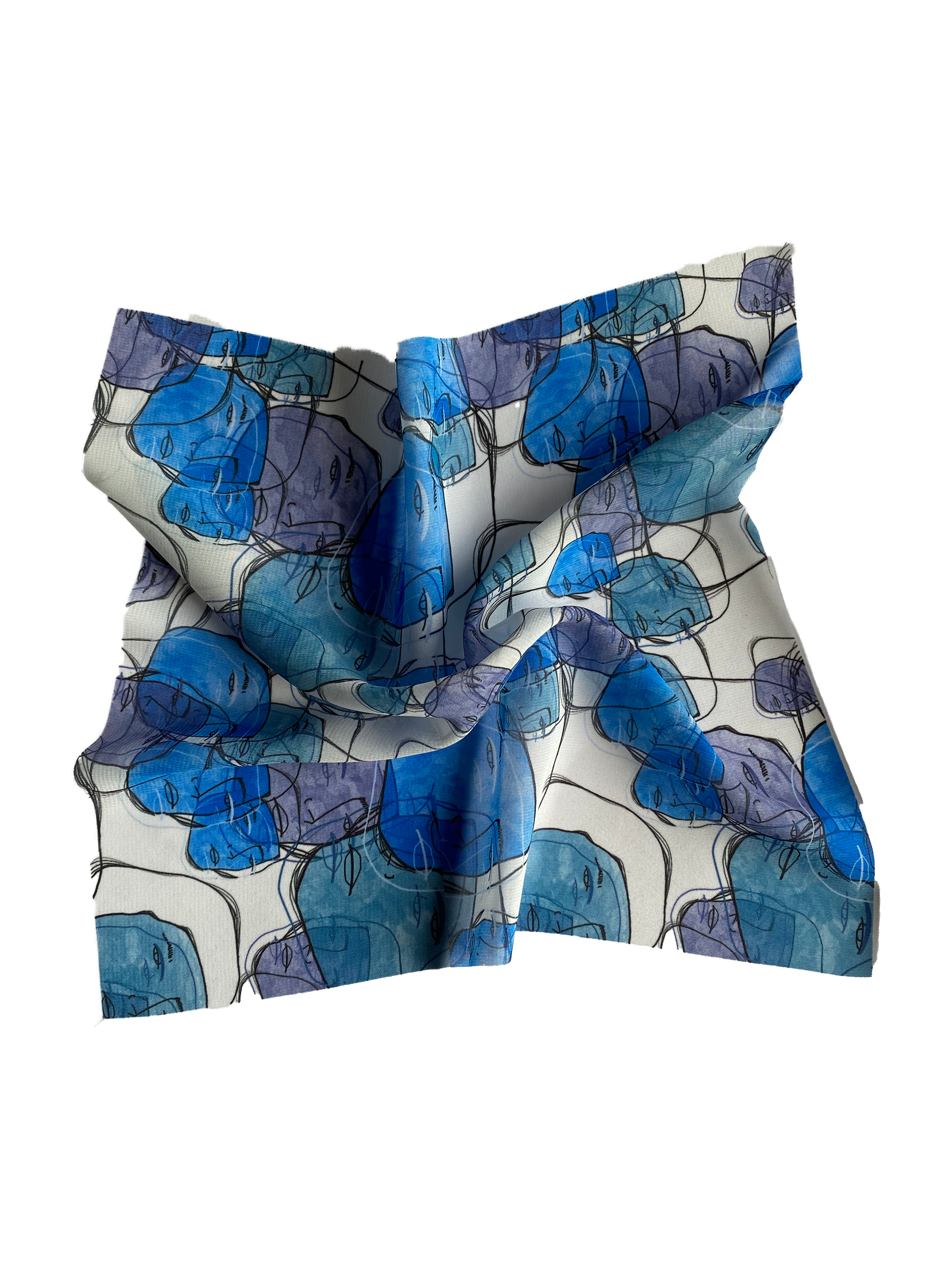 digital print on chiffon