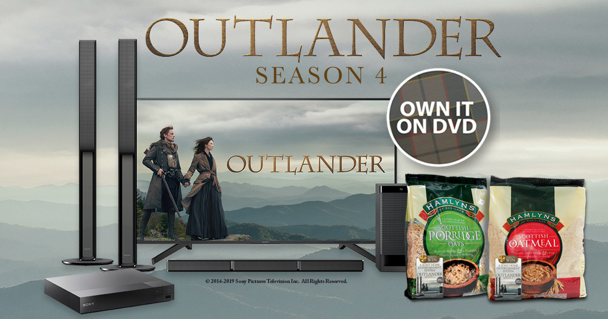 Social media graphics for the Outlander competition