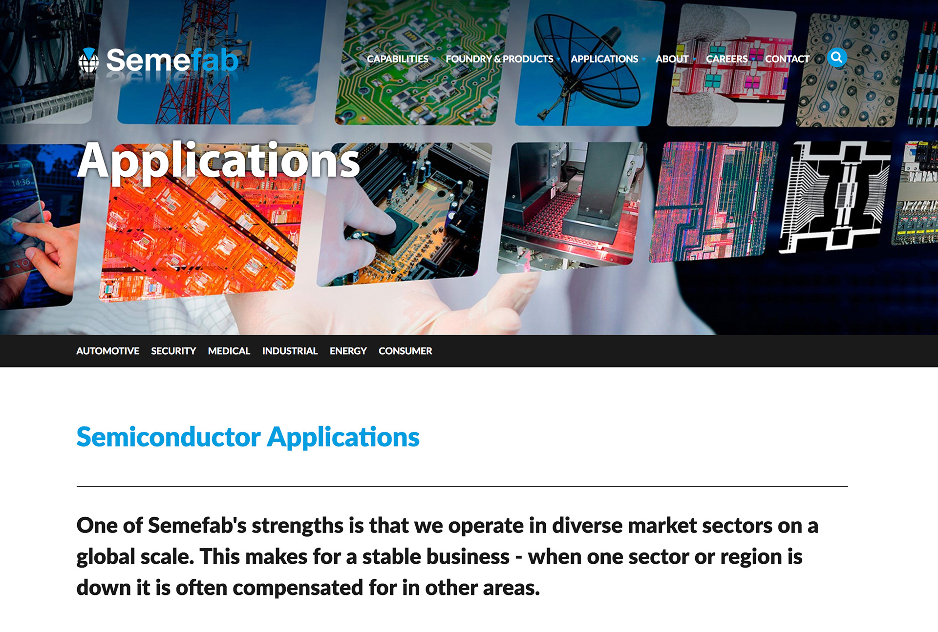 Website Level 1 page