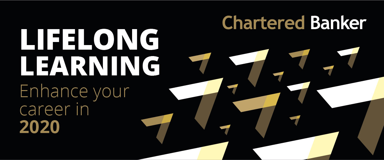 Social media banner promoting lifelong learning 2020