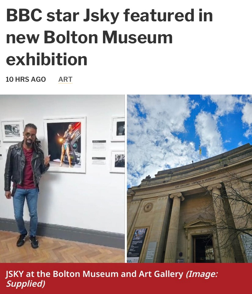 Jsky, Bolton Museum & Art gallery - The Bolton News, 2025