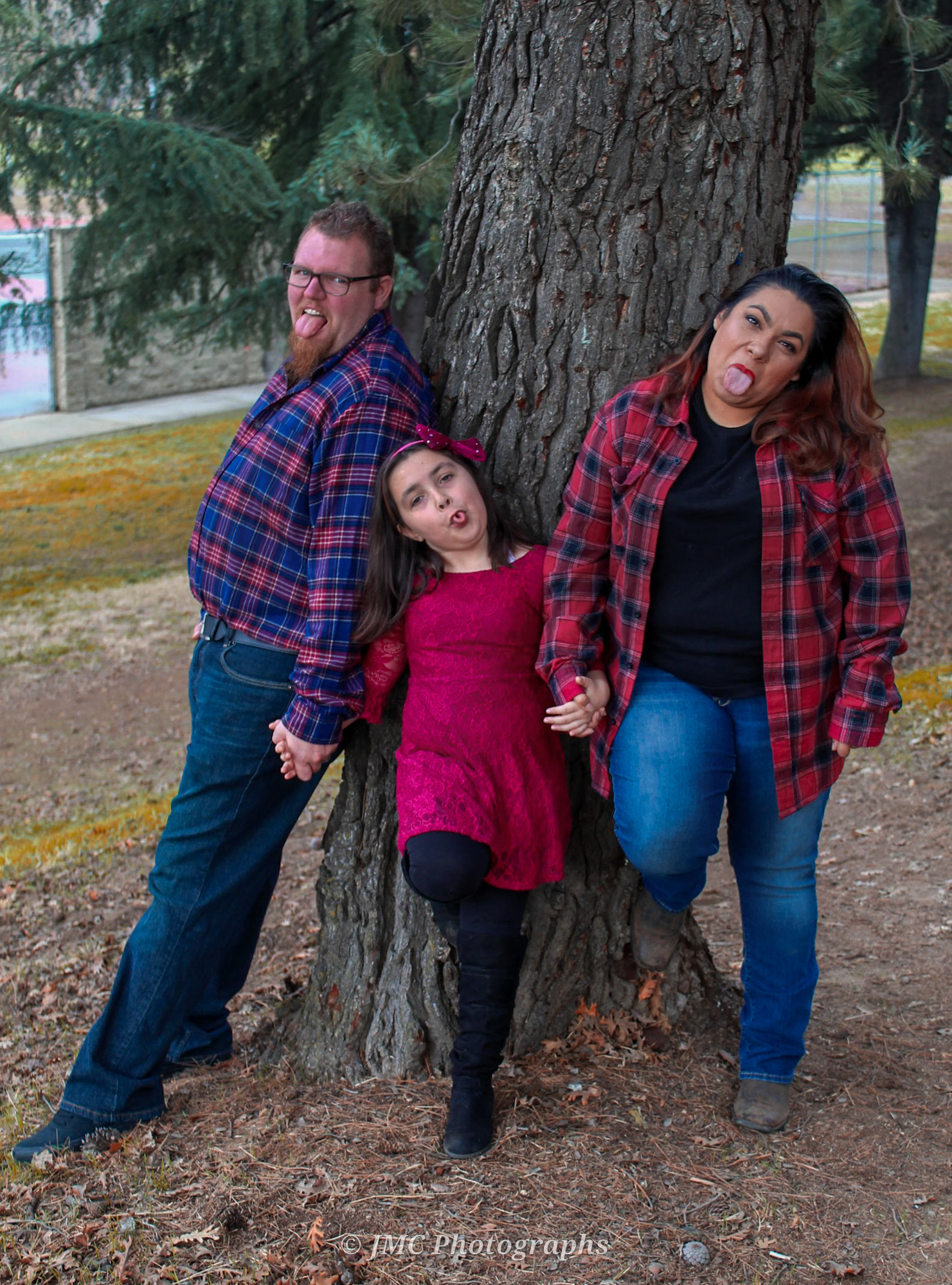 Jake Davis's Family at East La Loma Park. Modesto, CA.