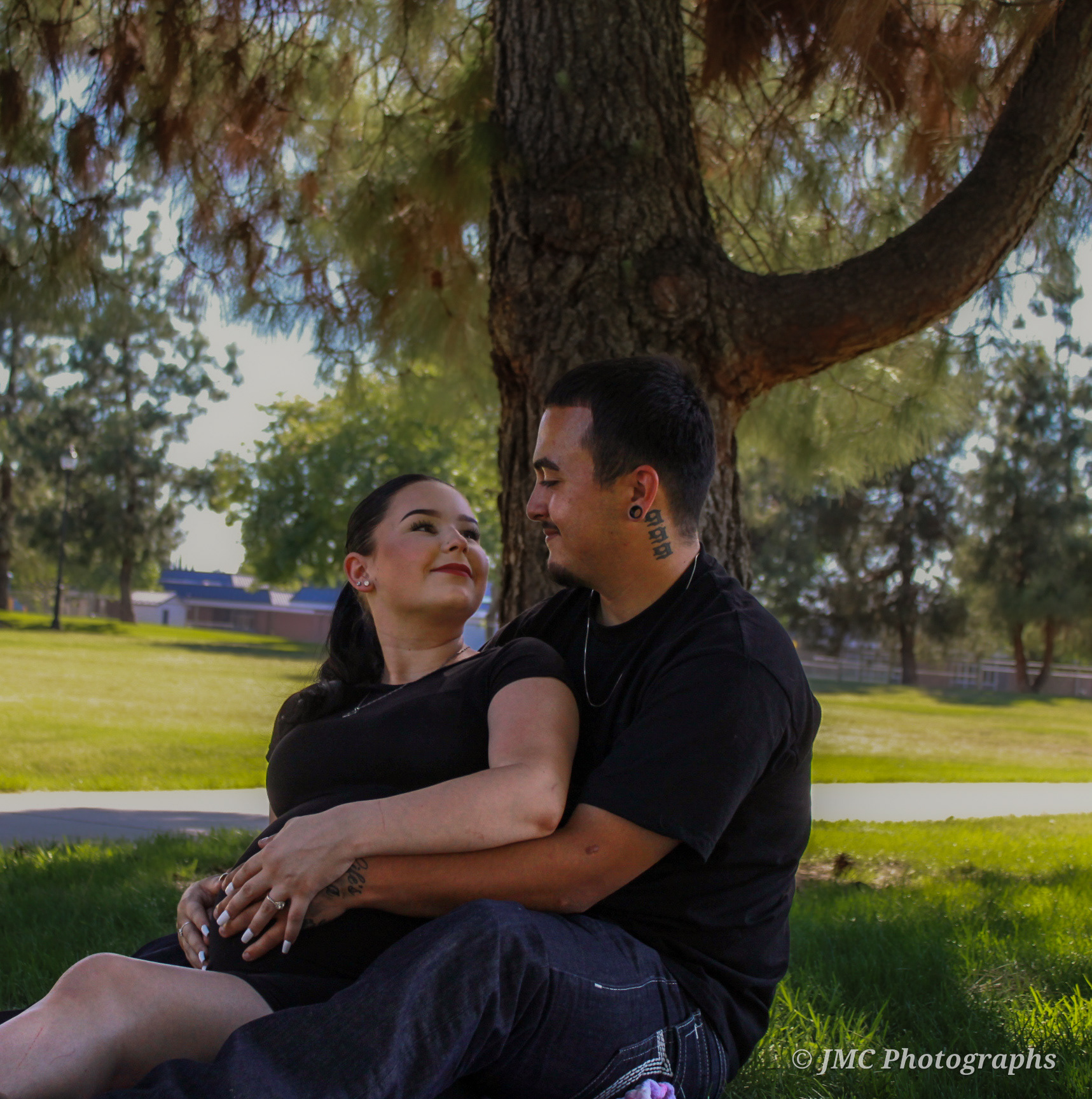 Brianna & Justin at Creekwood Park. Modesto, CA.