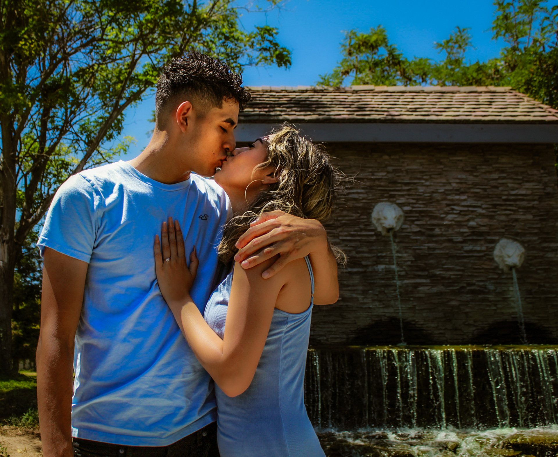 Angelina & Vincent at CSU Stanislaus. Turlock, CA.