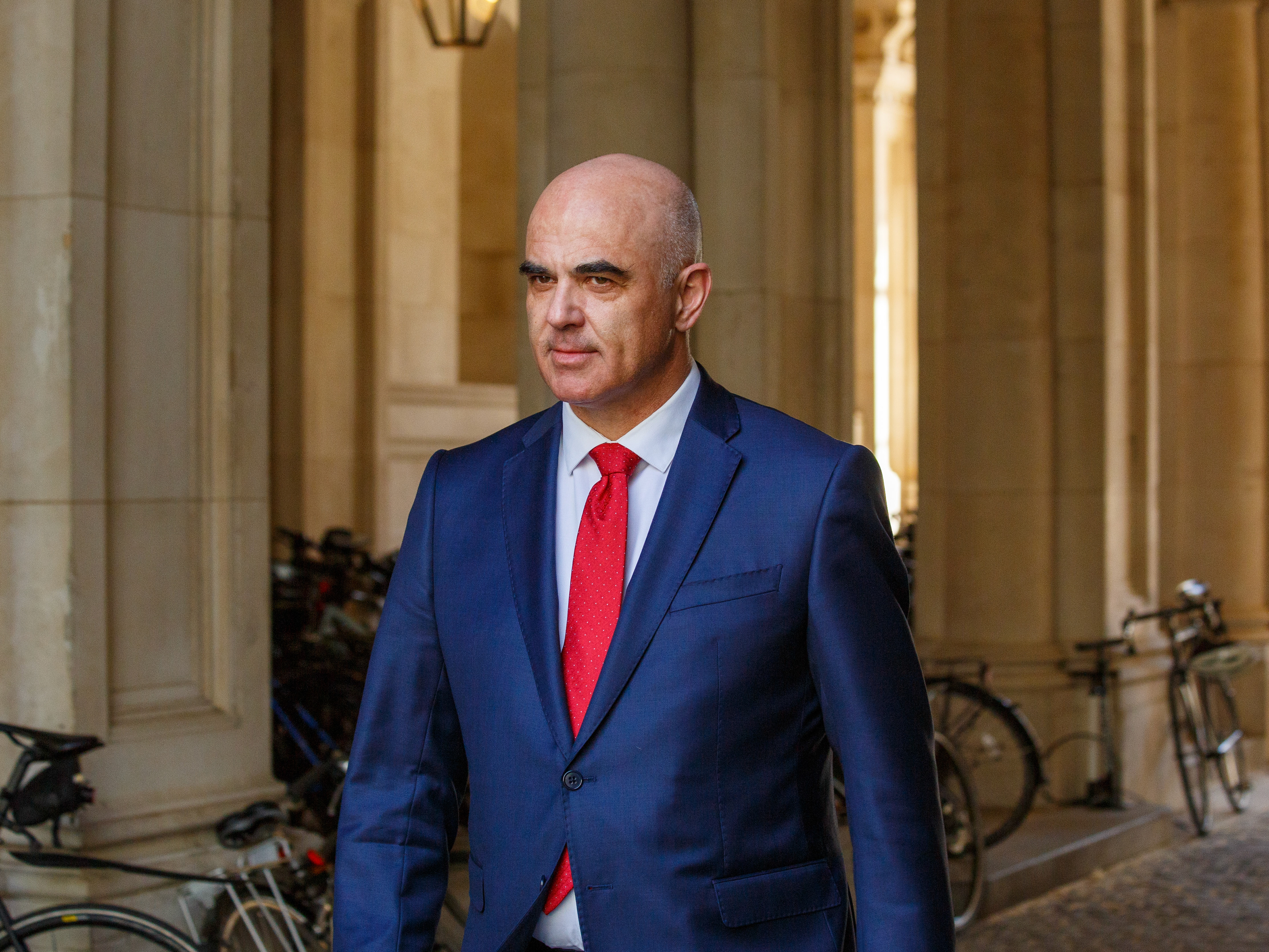 Secretary General of the Council of Europe Alain Berset at Downing Street