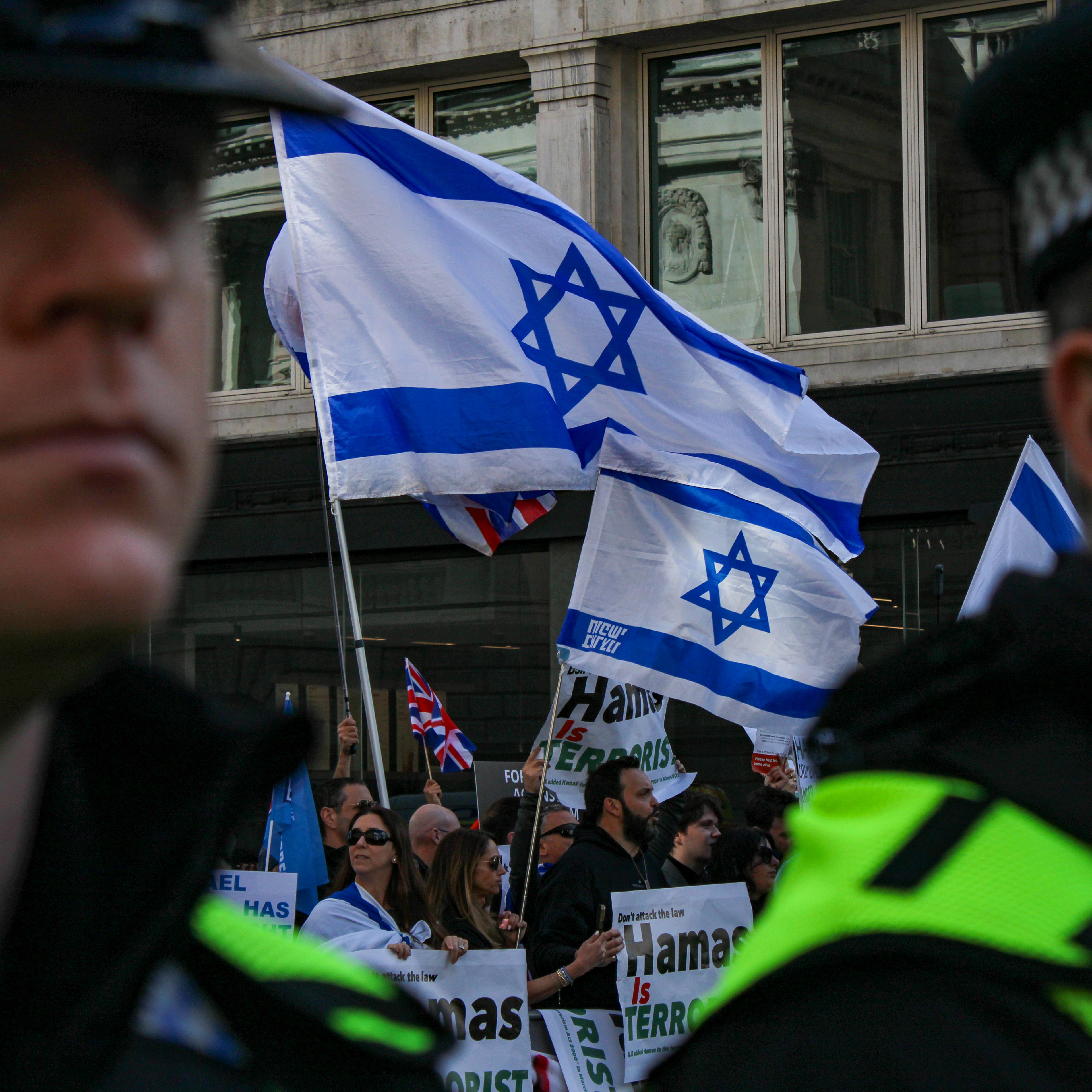 March 30th, 2024 - Pro Isreal protesters in London