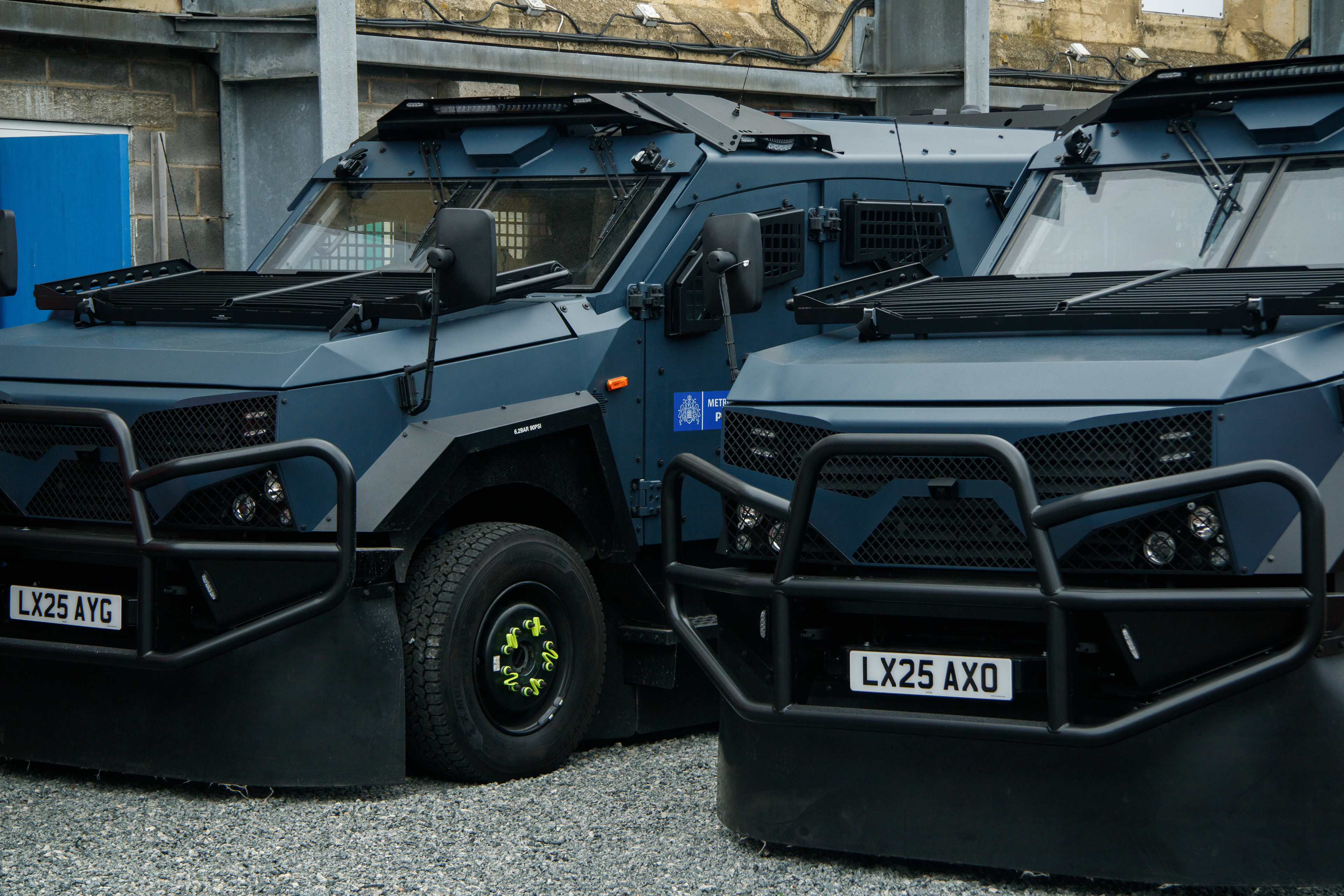 November 7th, 2025 - Met Police Plasan SandCat in the Gravesend Specialist Training Centre