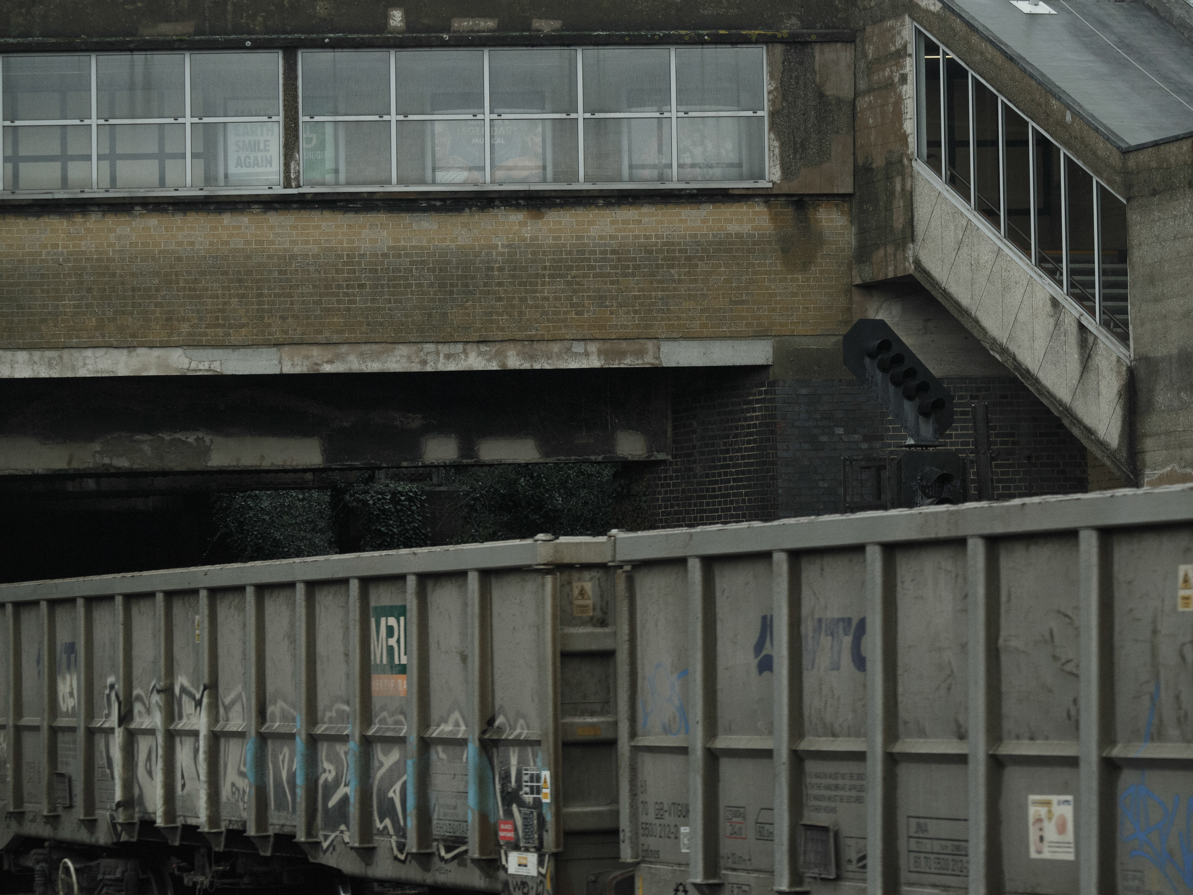 Feb 7, 2026 - A freight train in London
