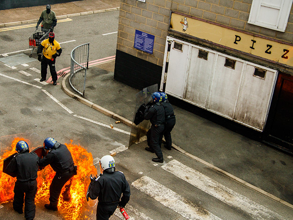November 7th, 2025 - Met Police training in the face of extreme civil disorder