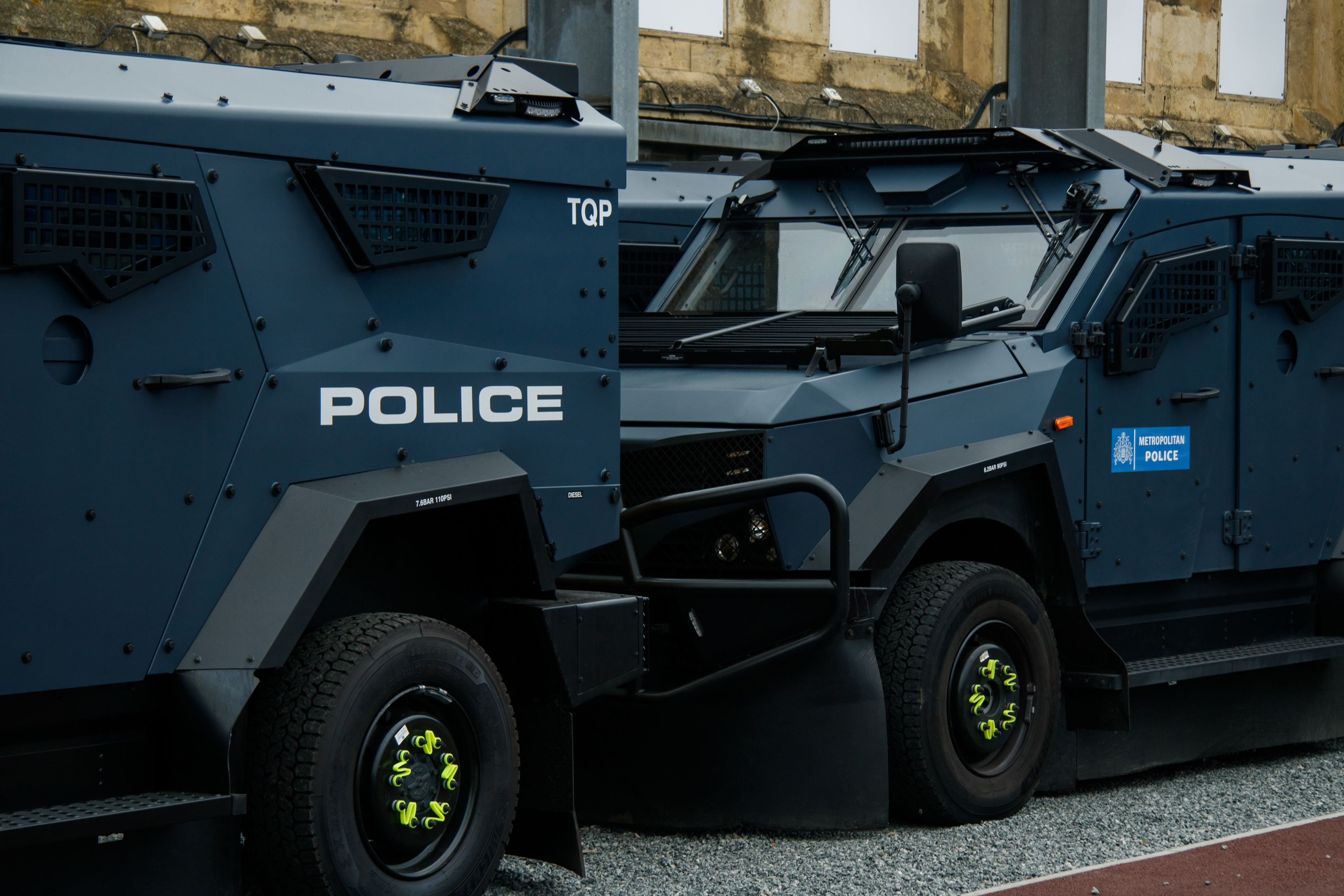 November 7th, 2025 - Met Police Plasan SandCat in the Gravesend Specialist Training Centre
