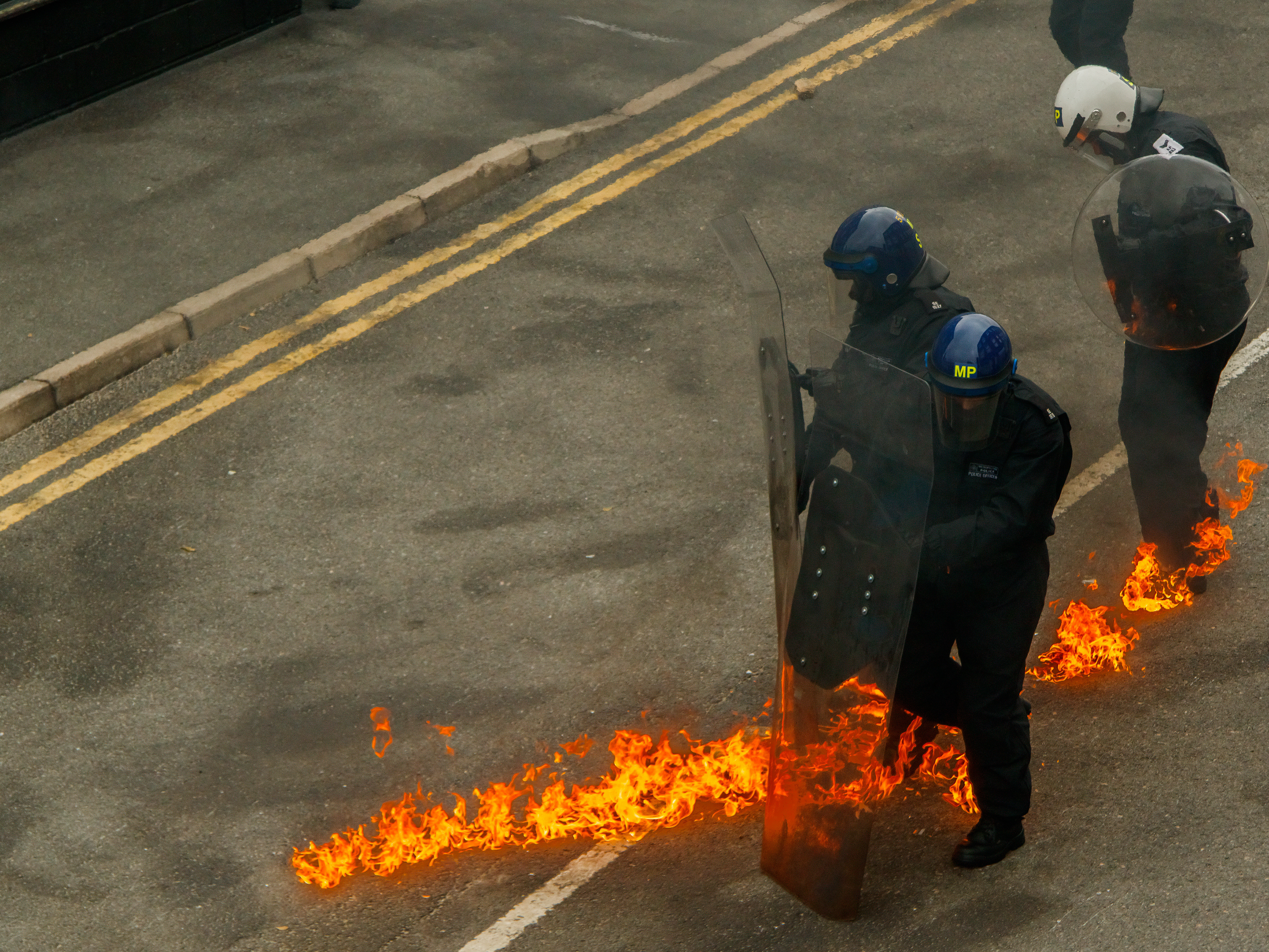 November 7th, 2025 - Met Police training in the face of extreme civil disorder