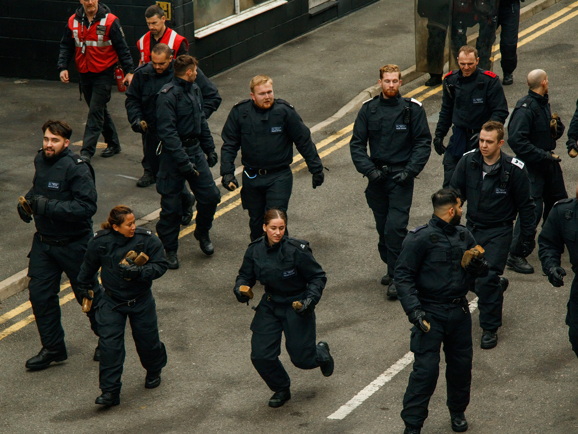 November 7th, 2025 - Met Police training in the face of extreme civil disorder