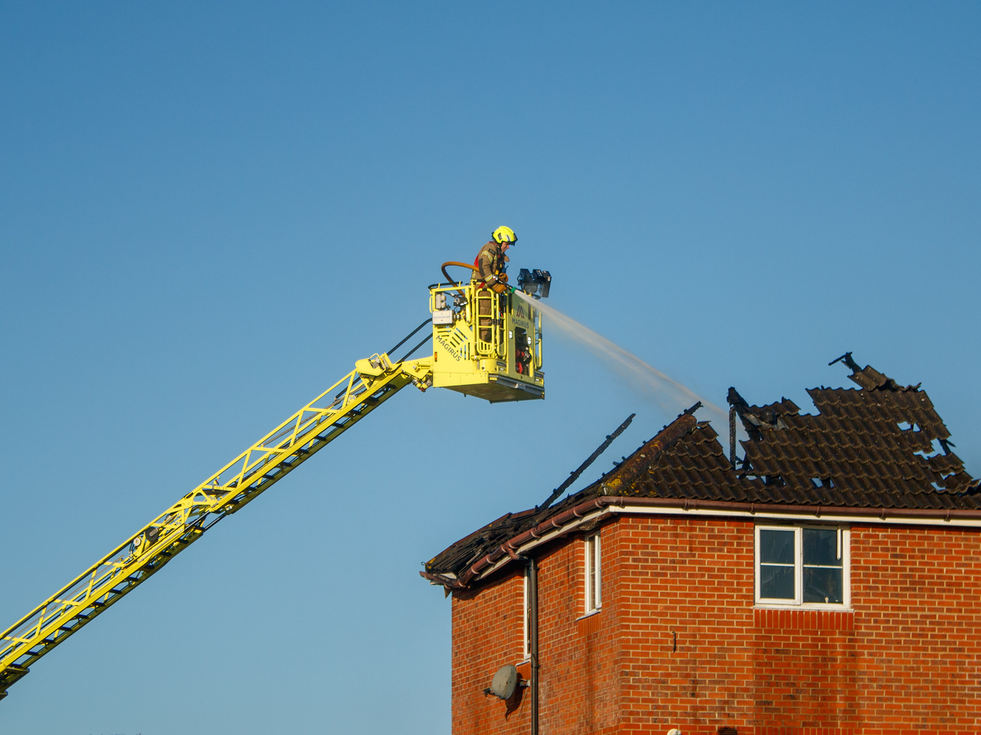 September 22nd, 2025 - Flat fire Hoe Lane