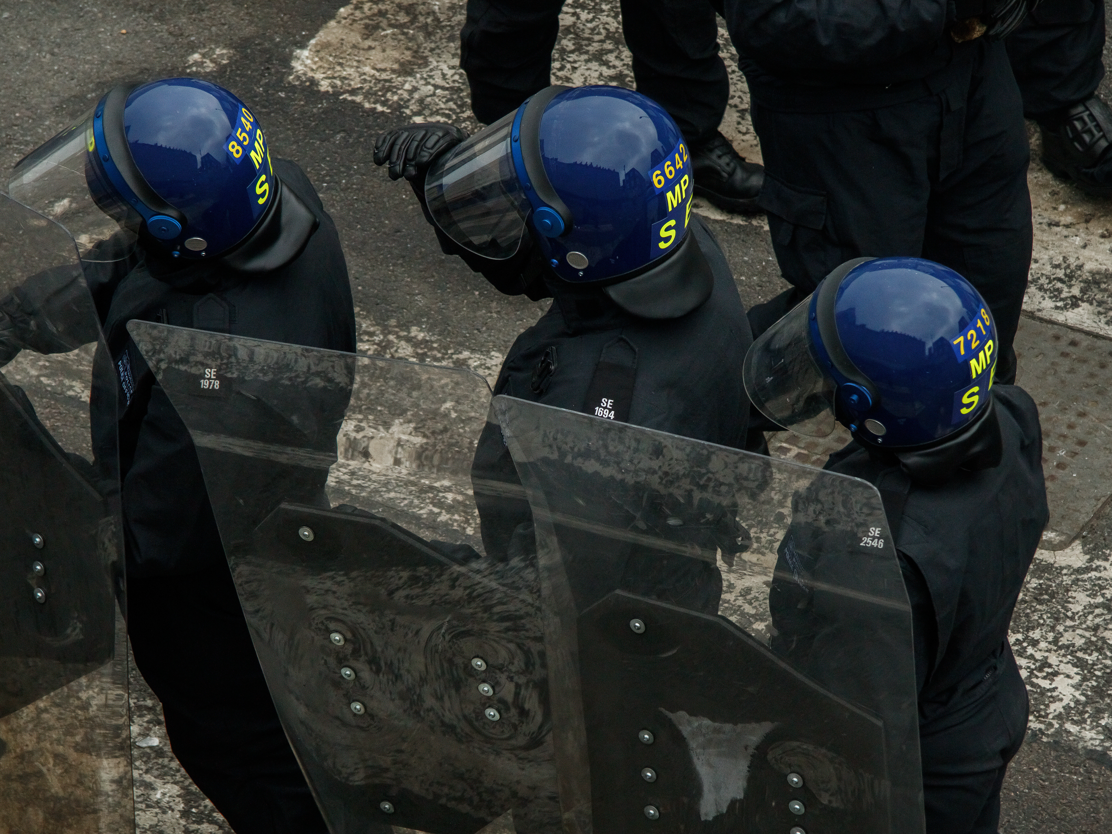 November 7th, 2025 - Met Police training in the face of extreme civil disorder