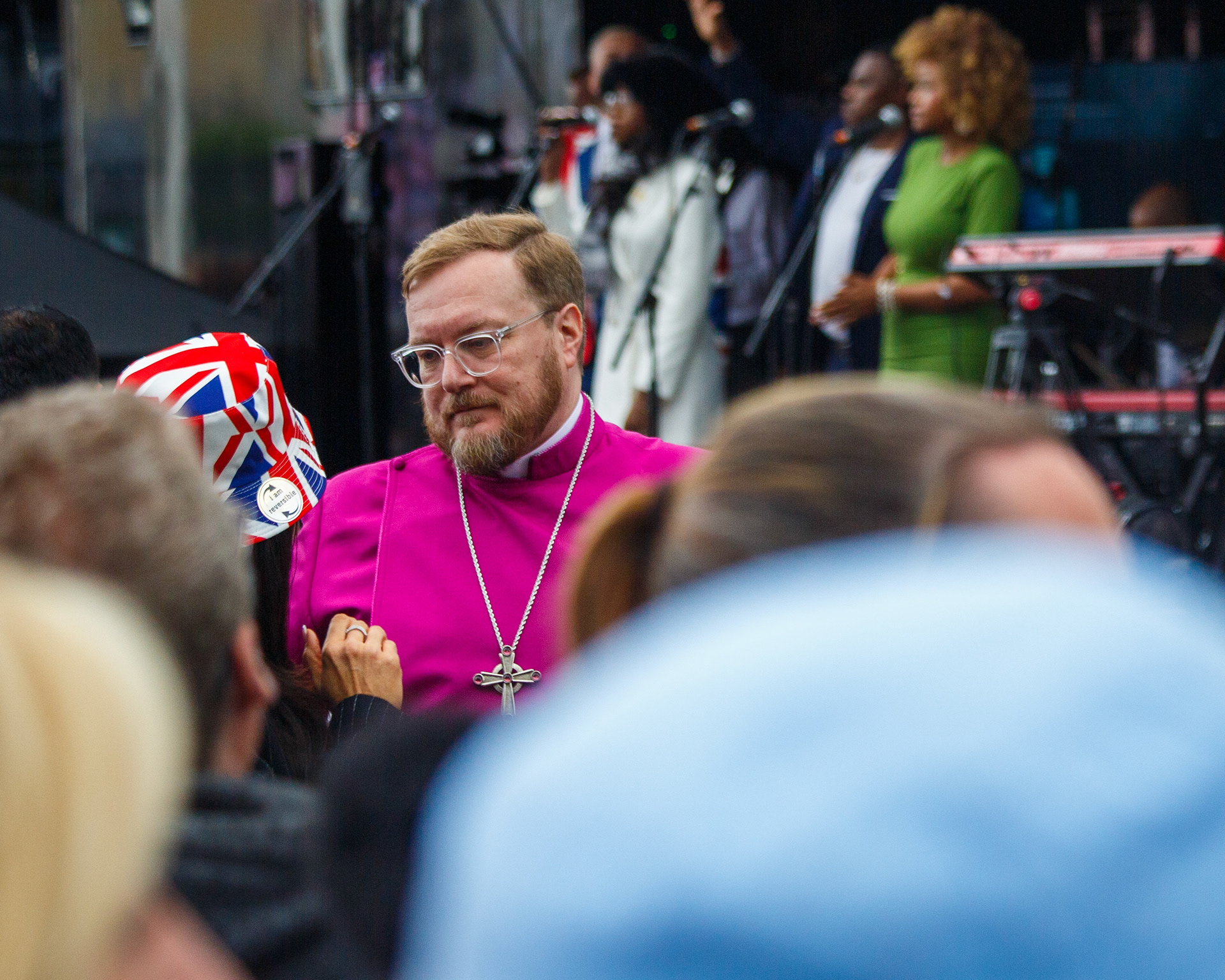 May 16th, 2026 - Bishop Dewar at the Unite the Kingdom protest