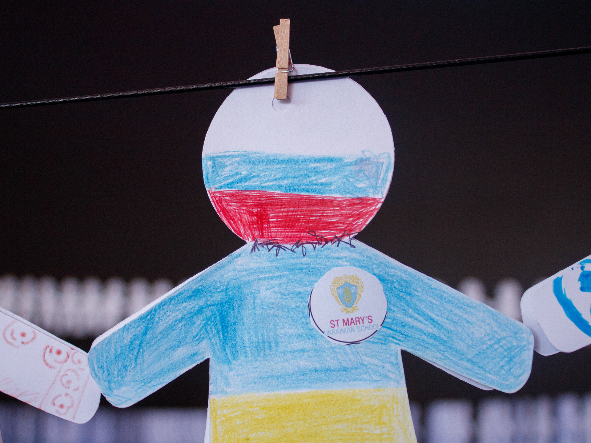 September 7th, 2025 - War Child Ukraine war art installation