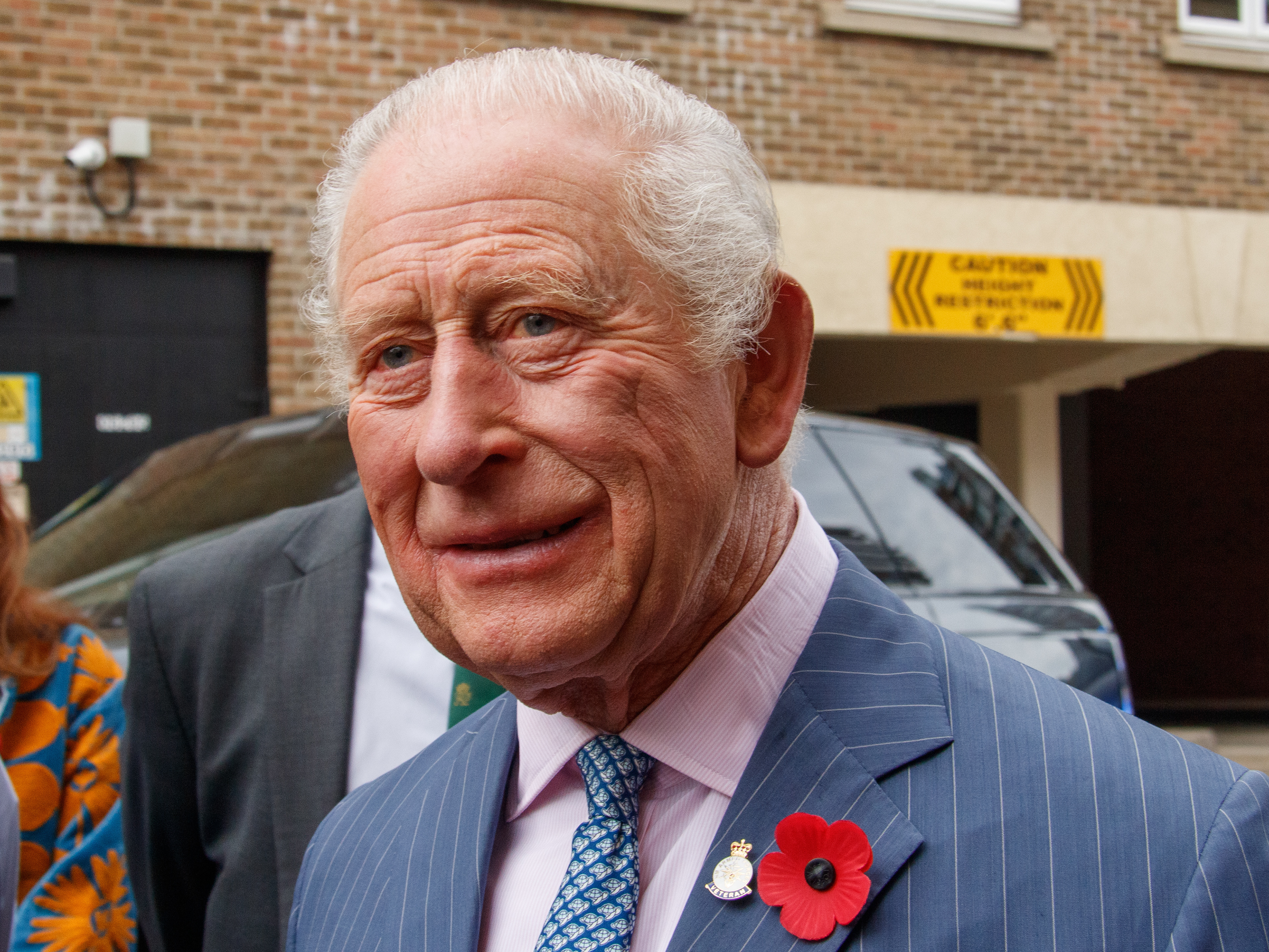 November 5th, 2025 - King Charles III leaving a press event in Battersea