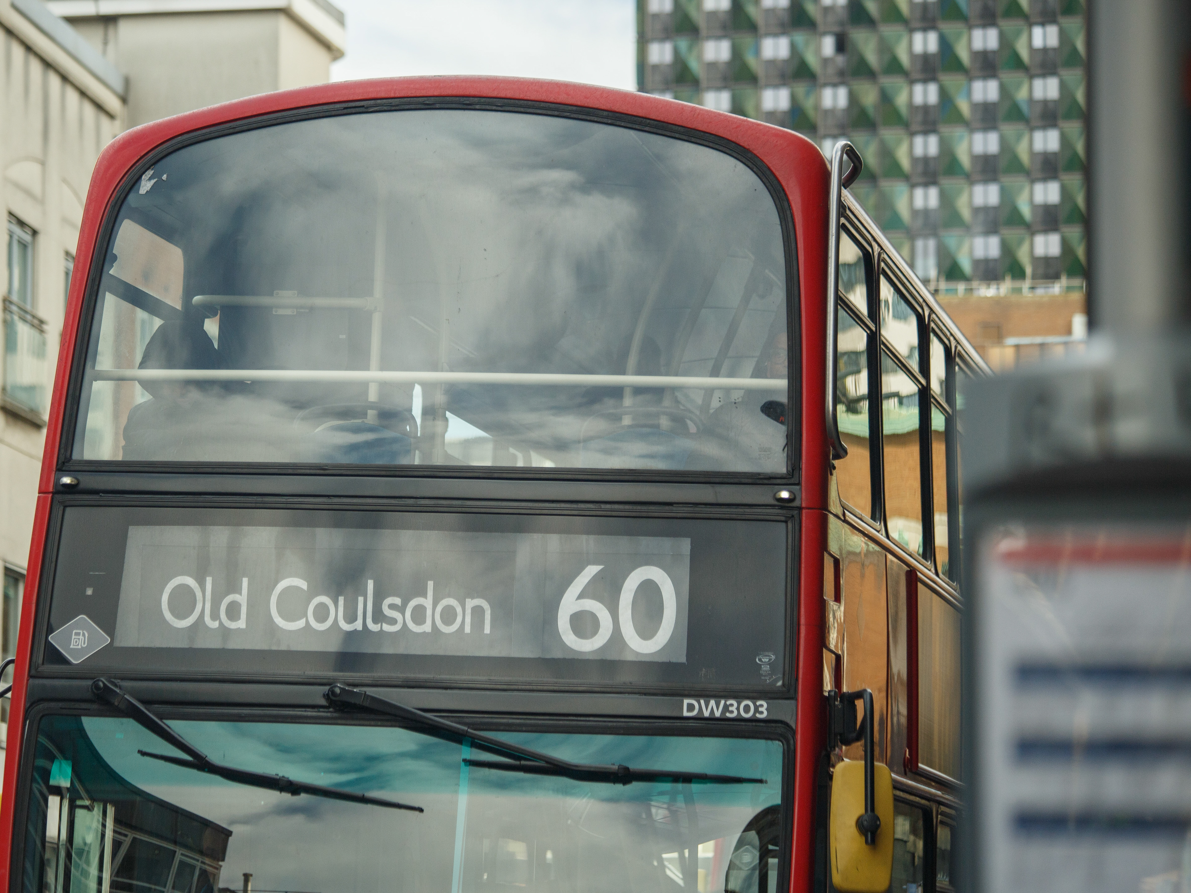 January 24th, 2026 - London bus stock image
