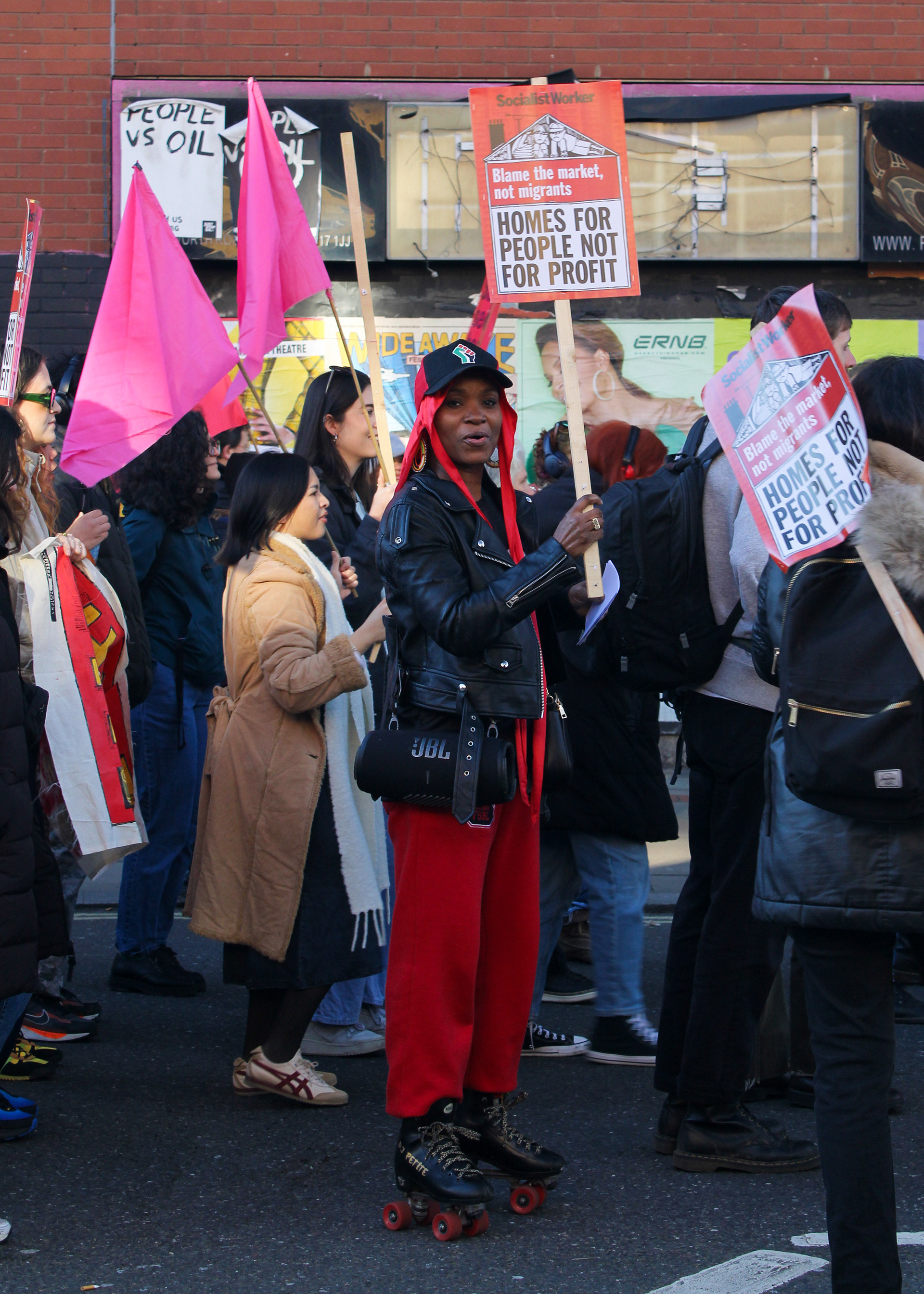 March 1st, 2025 - SHAPE protest in Camberwell