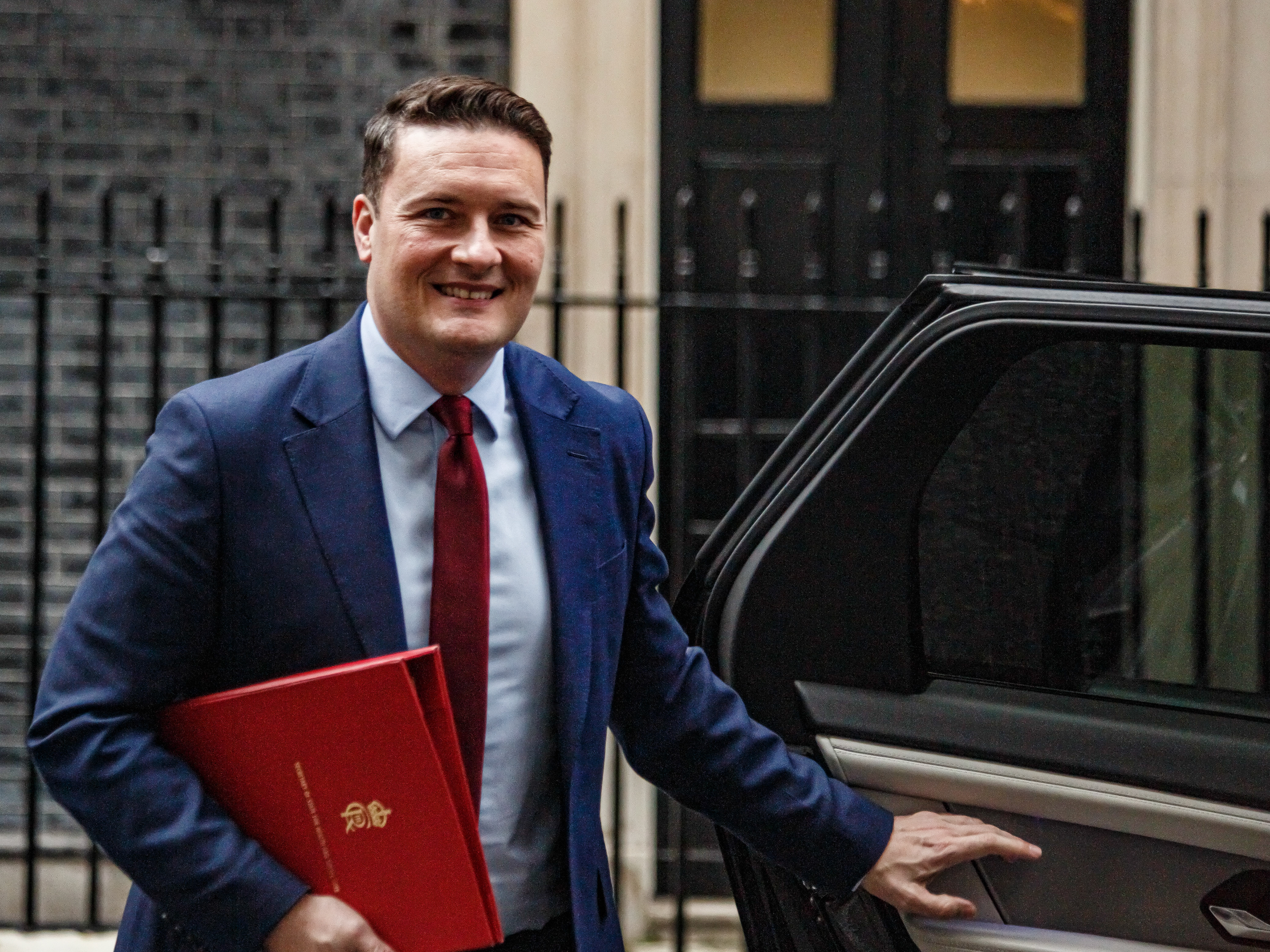 March 3rd, 2026 -  Secretary of State for Health and Social Care Wes Streeting leaving 10 Downing Street