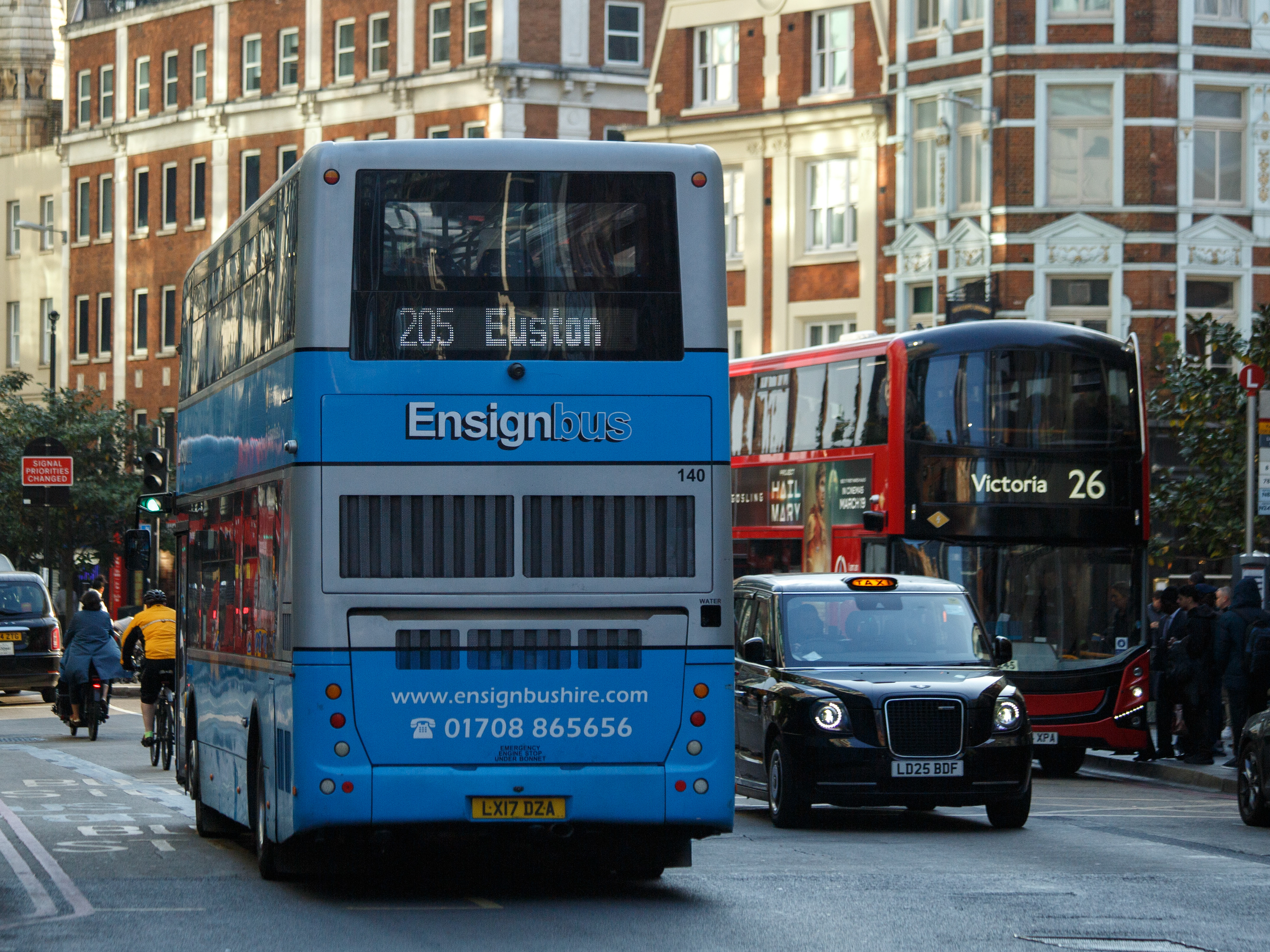 April 22nd, 2026 - Extra buses in London during Underground strike action