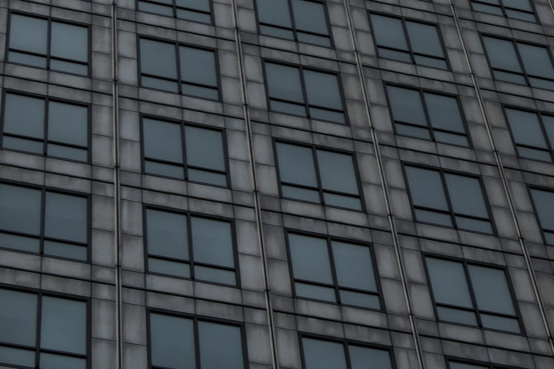 December 29th, 2023 - A shot of a building in Canary Wharf