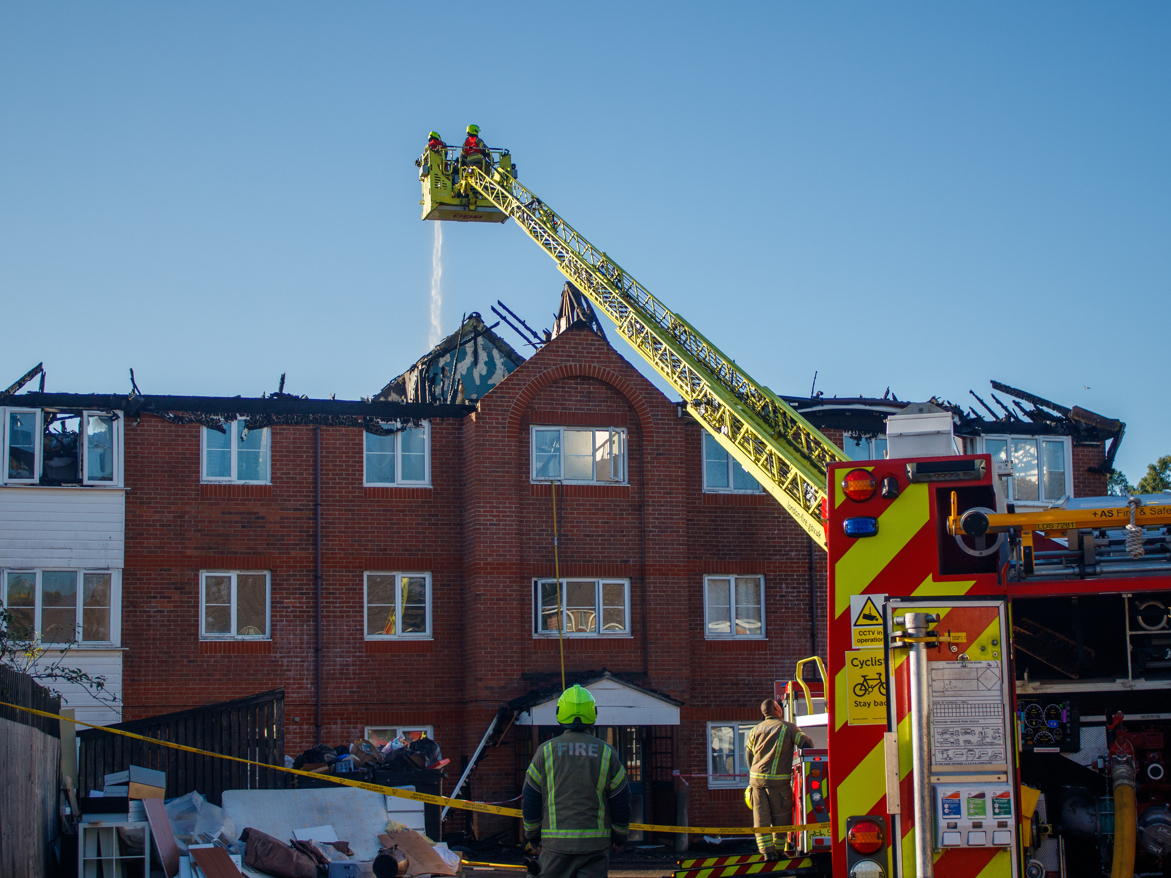 September 22nd, 2025 - Flat fire Hoe Lane