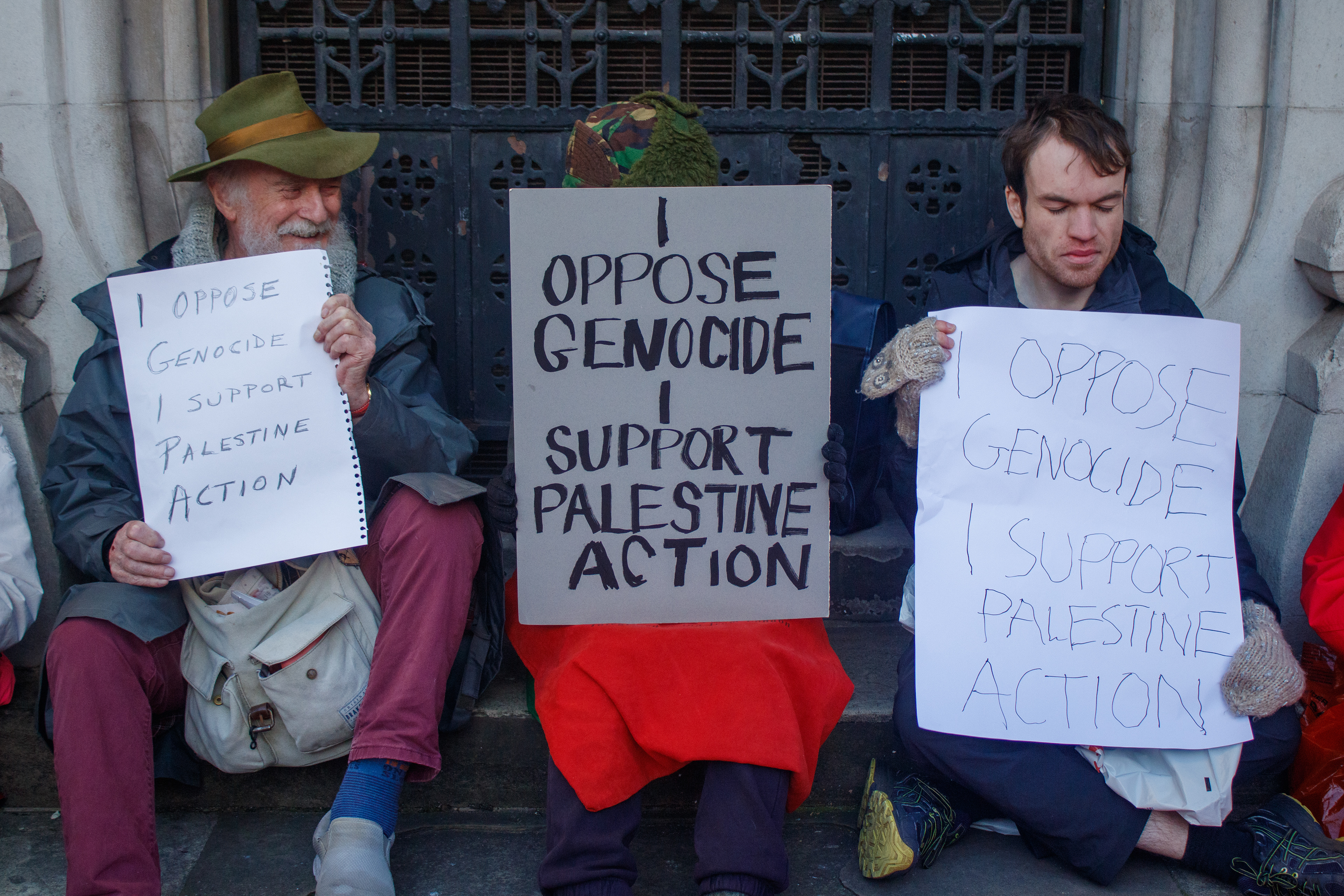 November 26th, 2025 - Protesters show support for the terrorist group Palestine Action