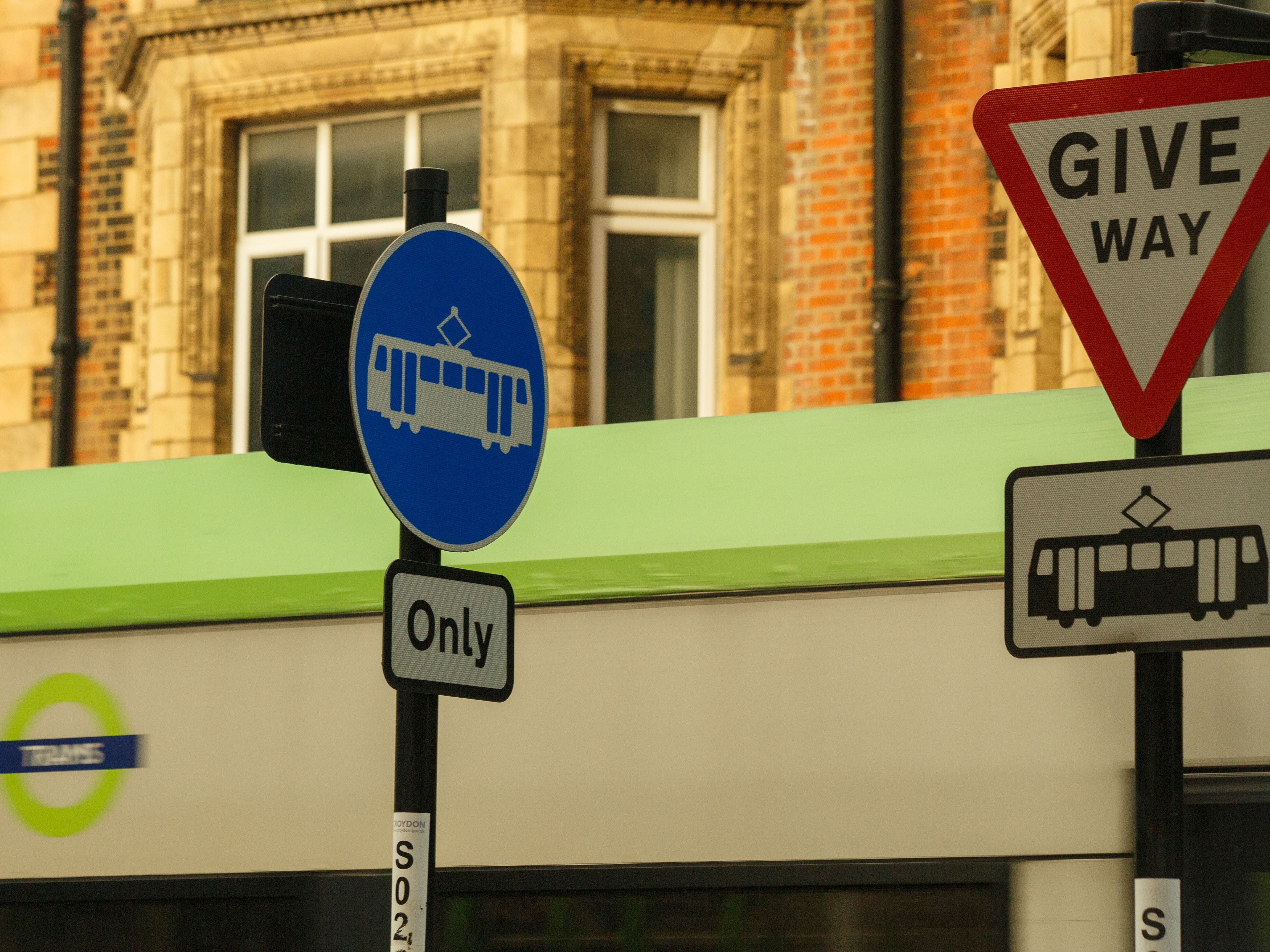 January 24th, 2026 - Croydon Tramlink stock image