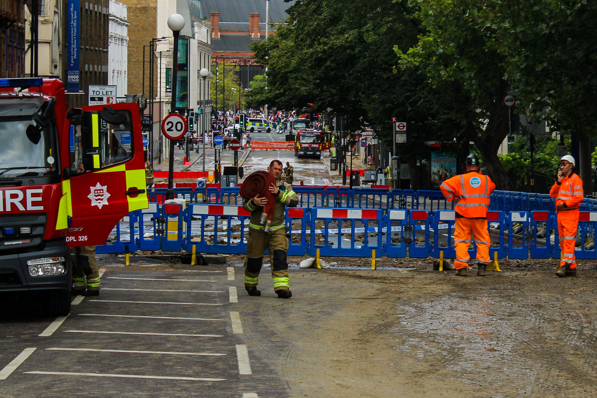 August 18th, 2024 - Flooding, Kings Cross