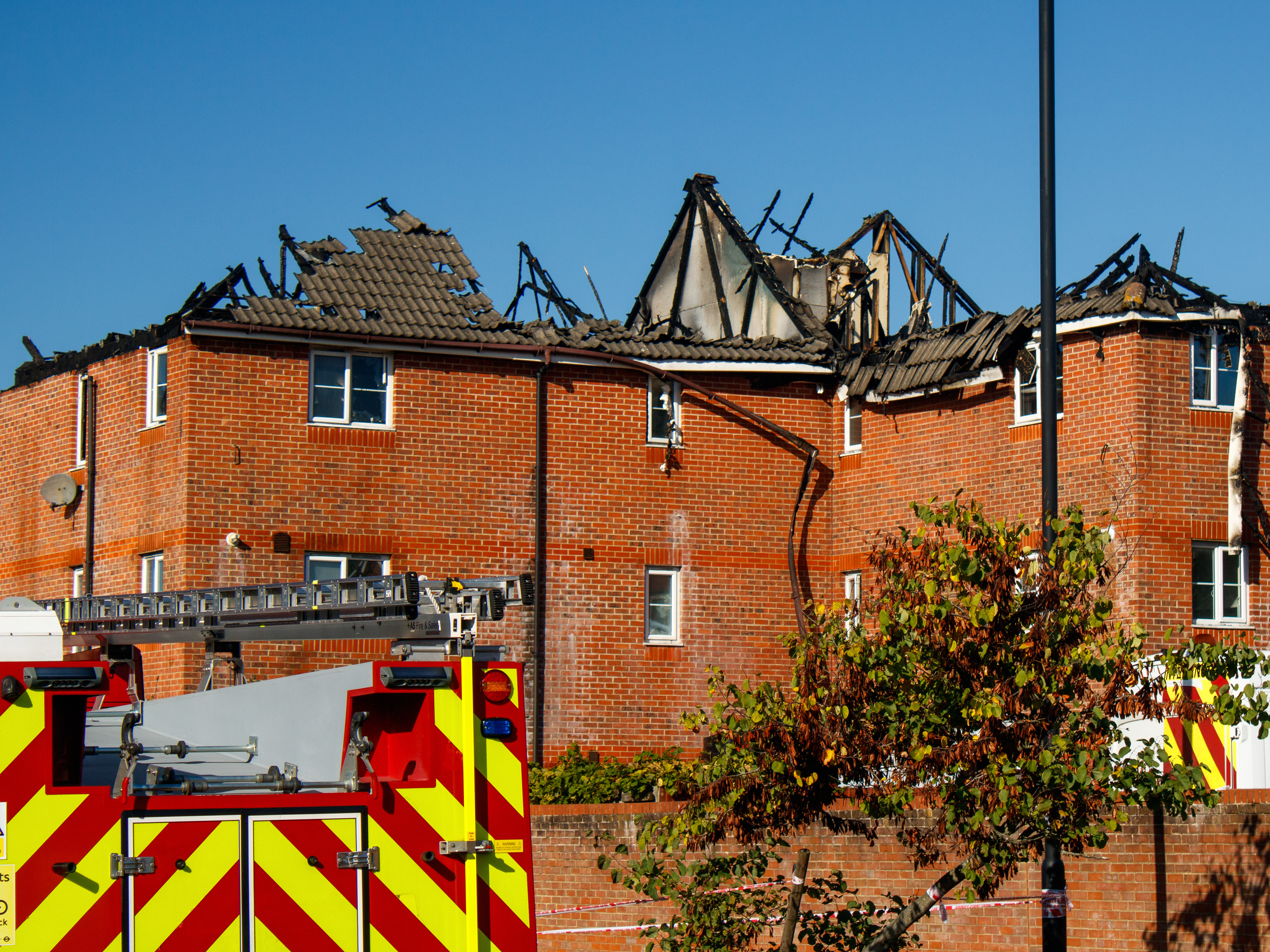 September 22nd, 2025 - Flat fire Hoe Lane