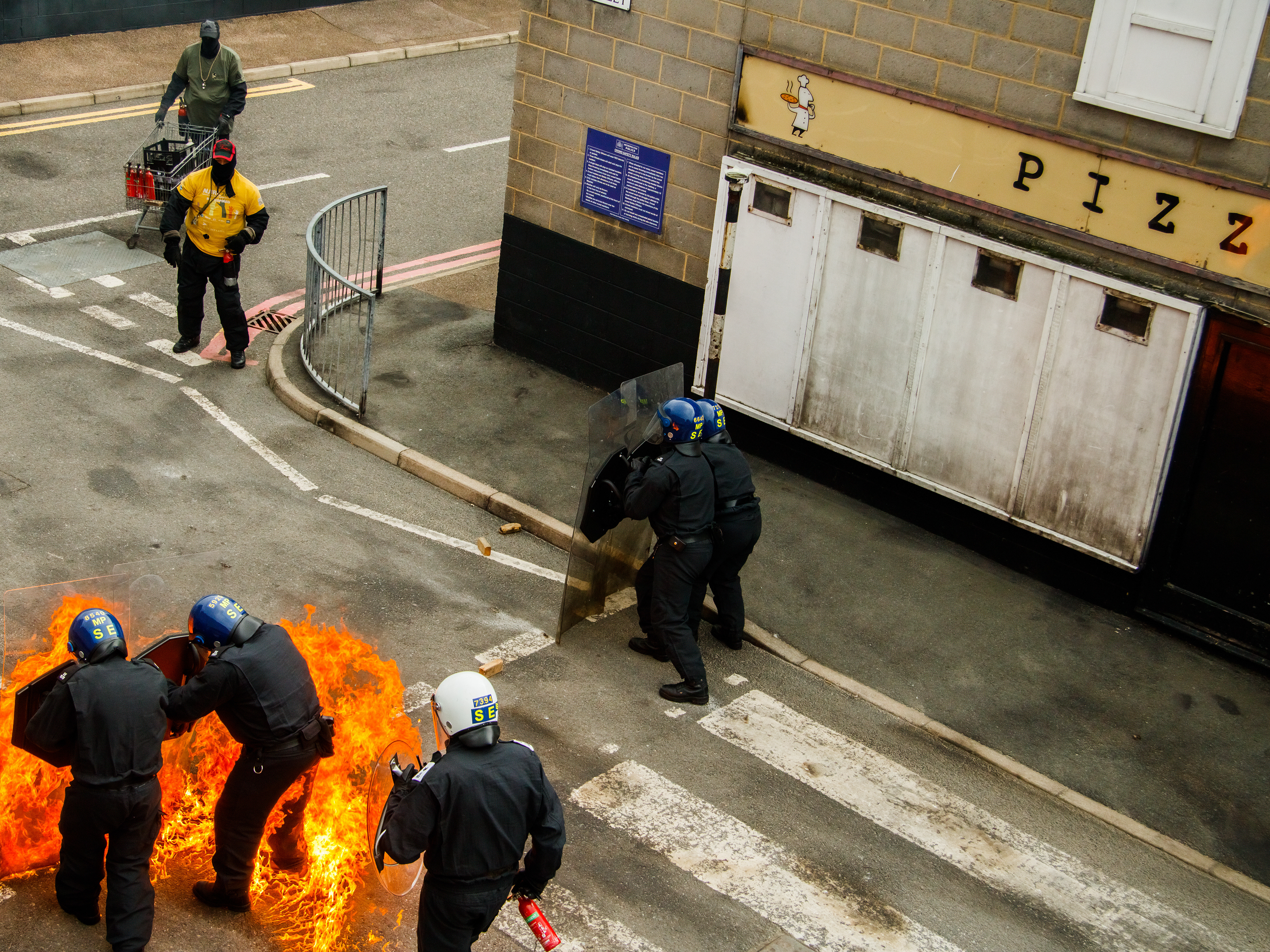 November 7th, 2025 - Met Police training in the face of extreme civil disorder