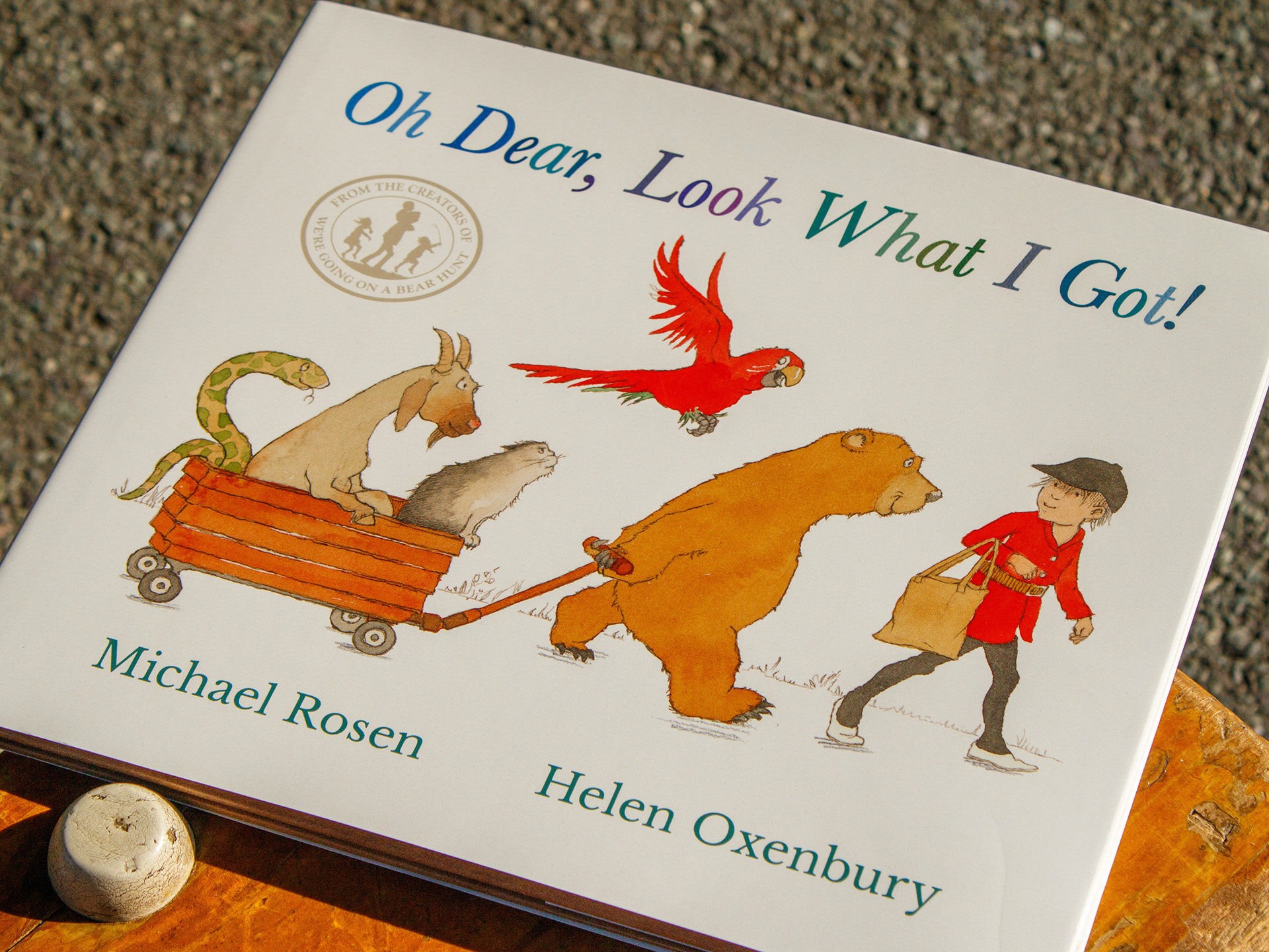 September 8th, 2025 - Michael Rosen and Helen Oxenbury Press Shoot