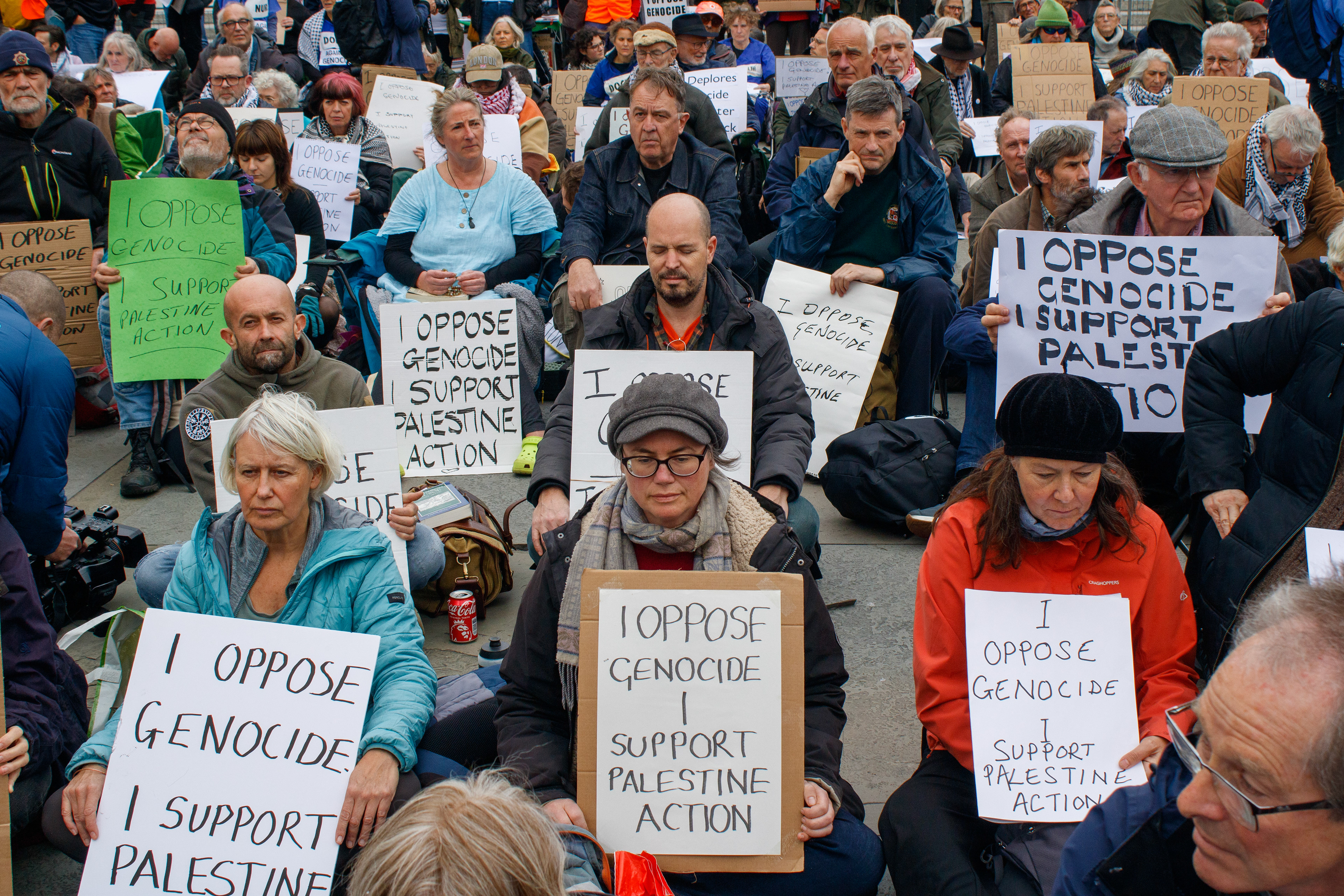 October 4th, 2025 - Protesters breach section 3 of the terrorism act 2000