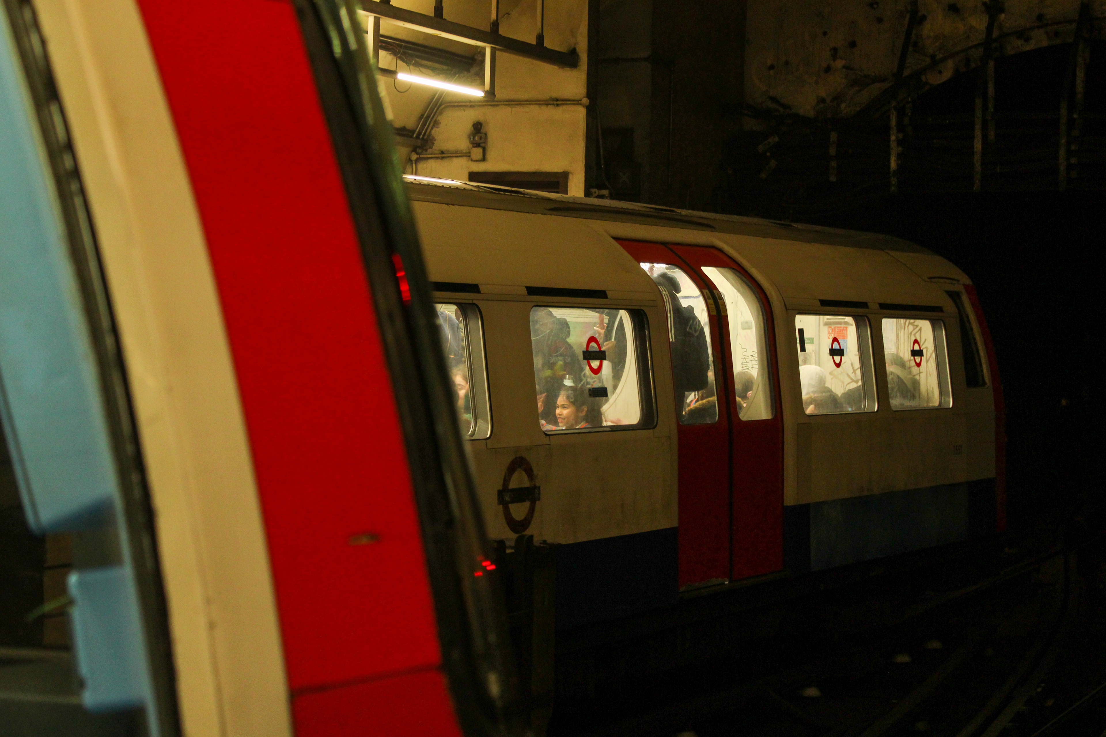 March 28th, 2025 - Two Bakerloo Line trains meet